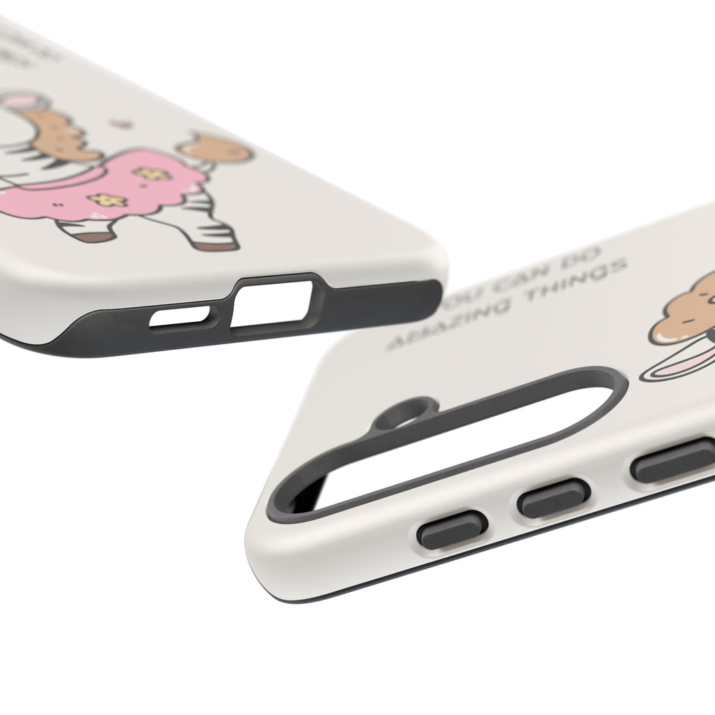 Ballerina tlf deksel zebra