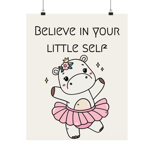 Ballerina Poster flodhest