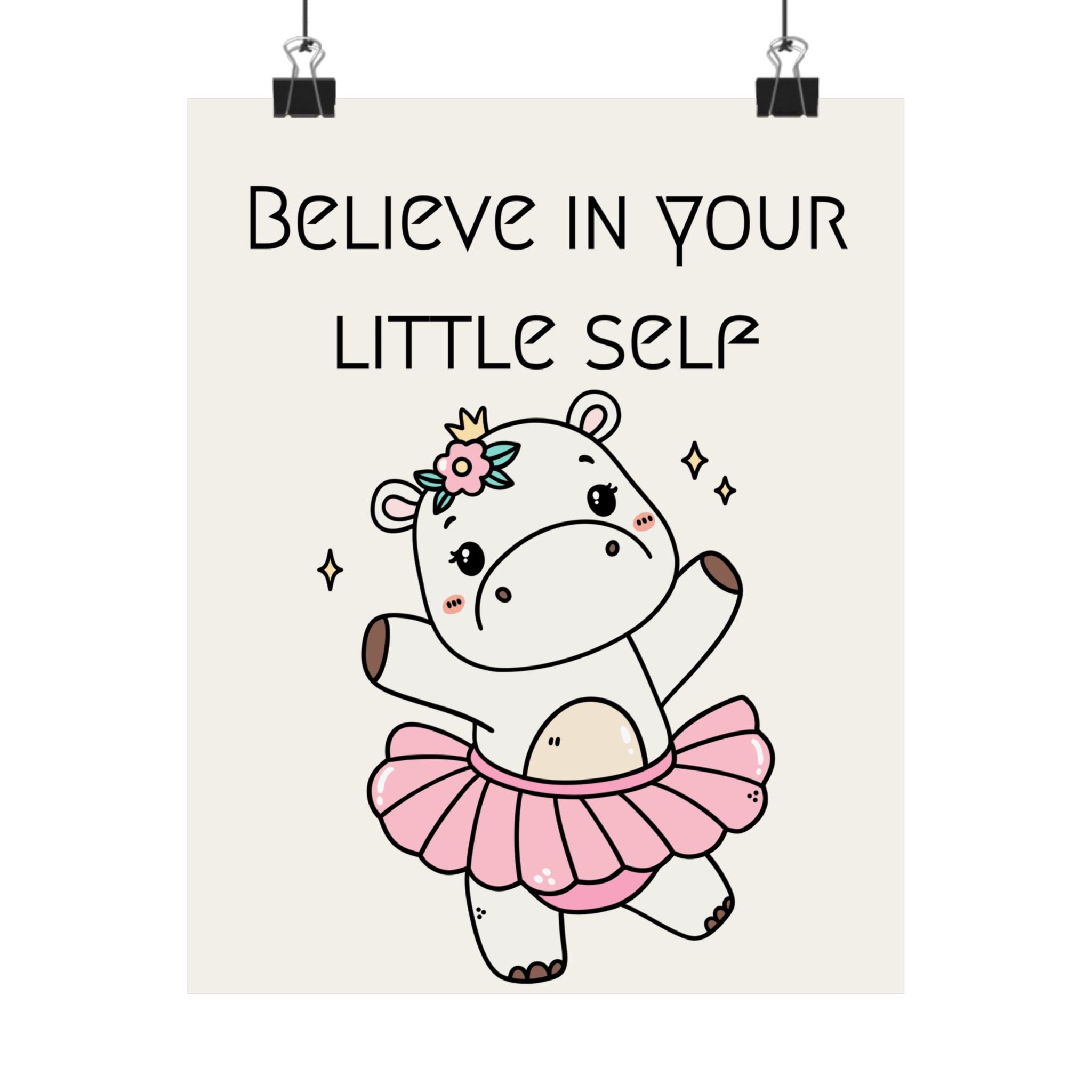 Ballerina Poster flodhest