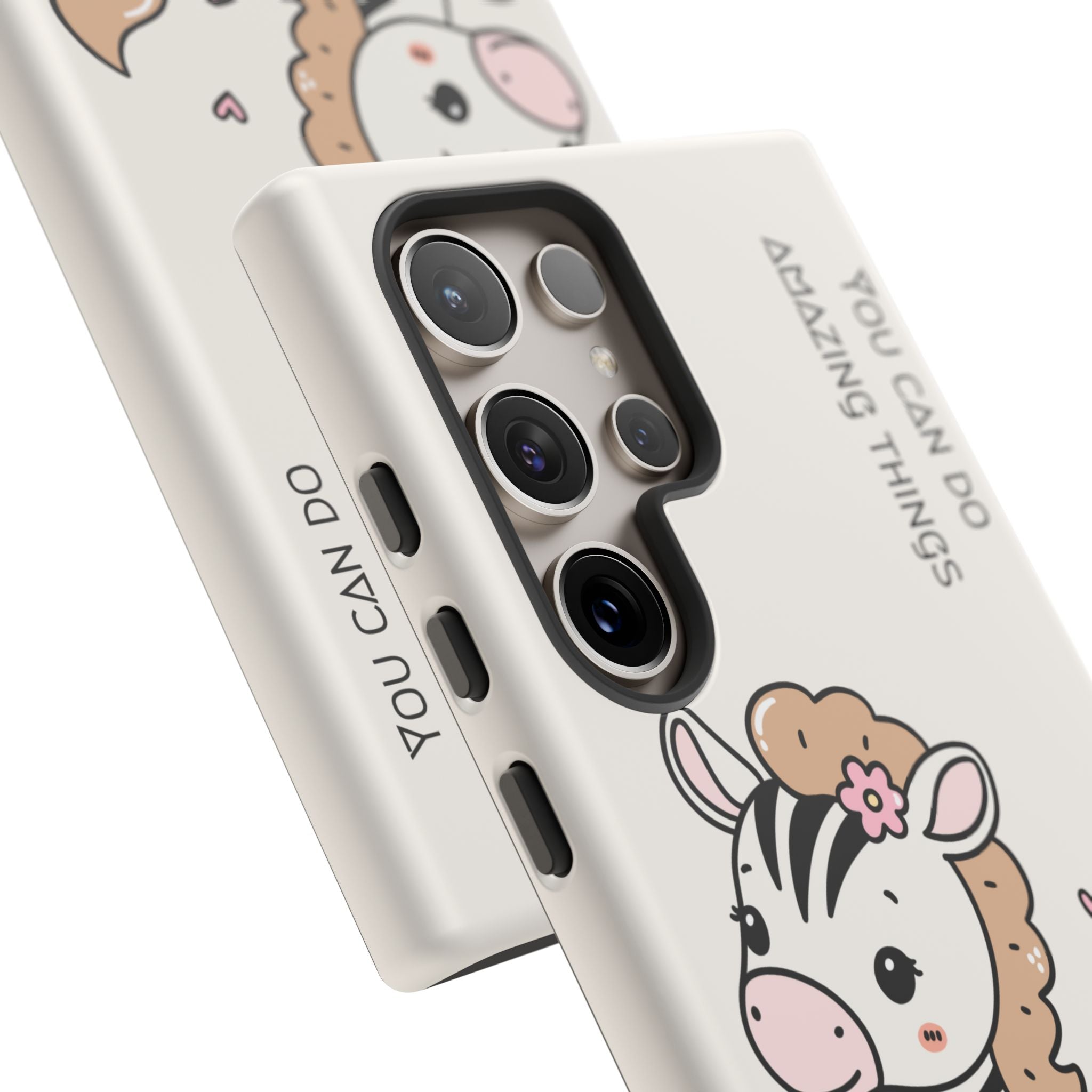 Ballerina tlf deksel zebra