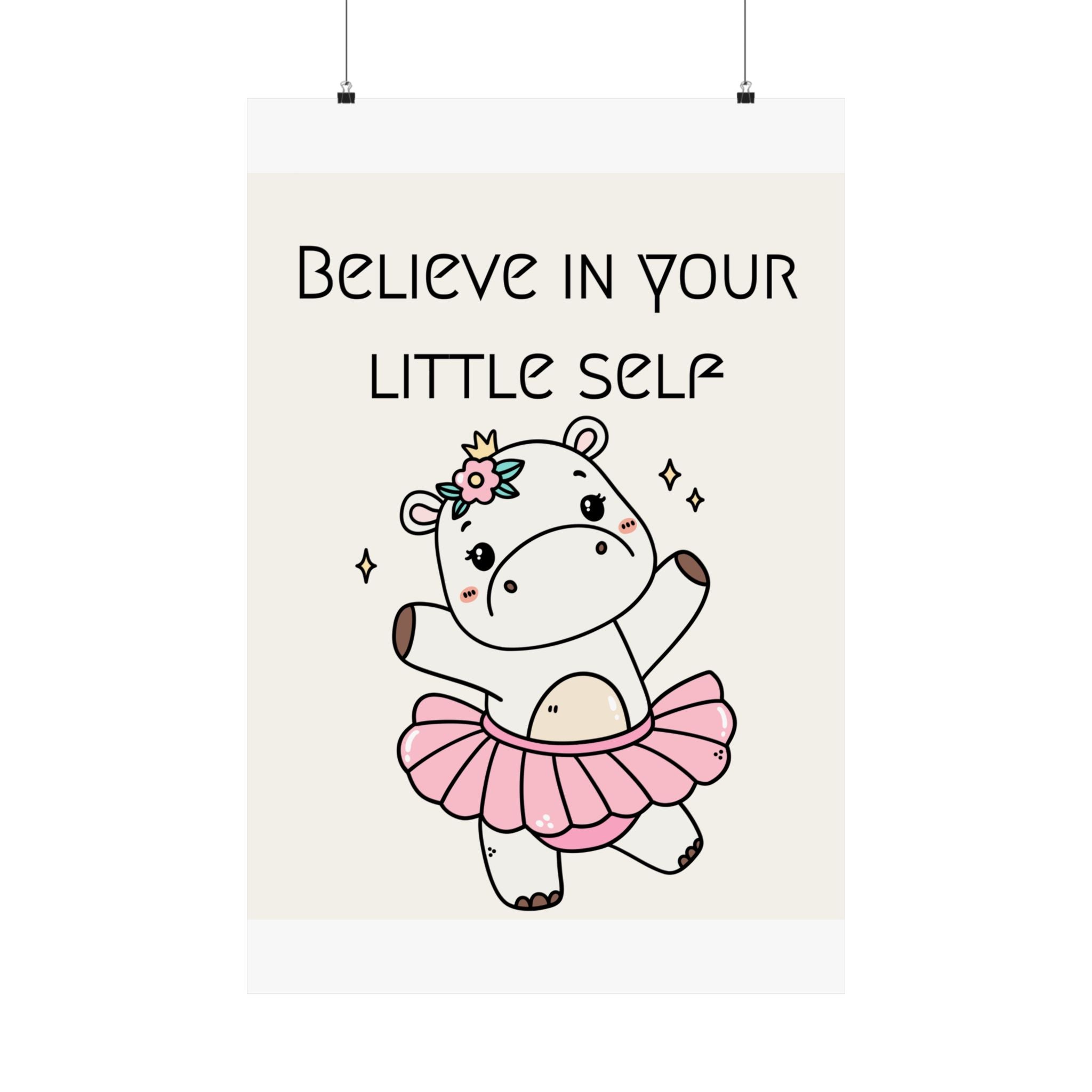 Ballerina Poster flodhest