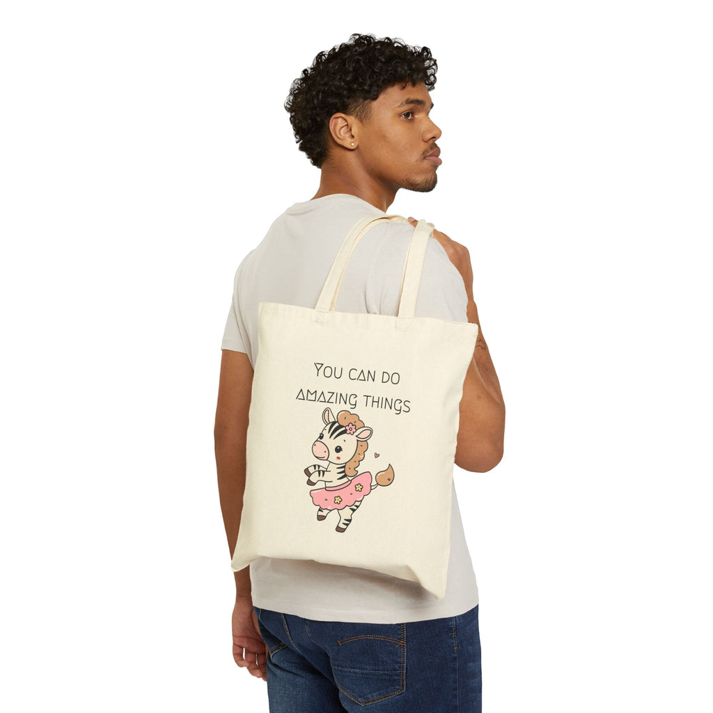 Ballerina Tote Bag zebra