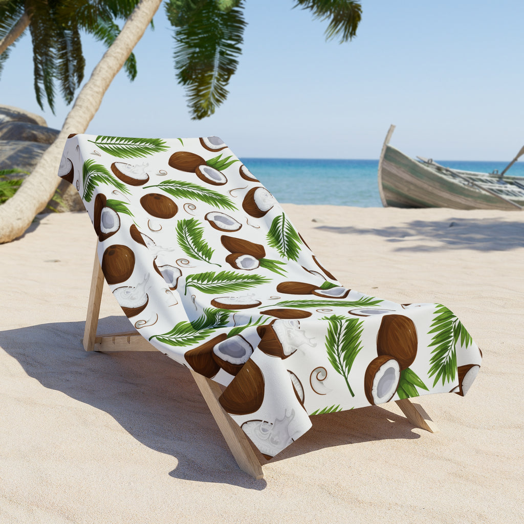 Summer mood kokosnøtt badehåndkle