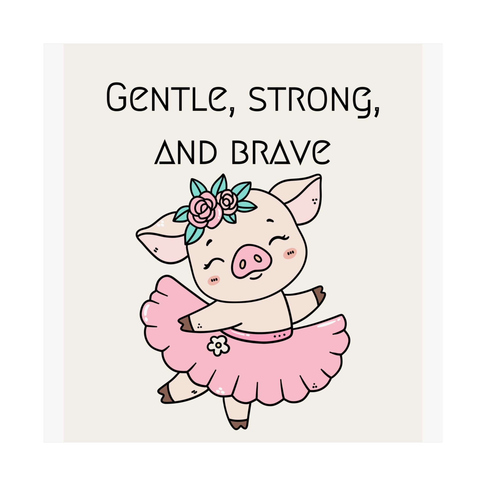 Ballerina Poster gris