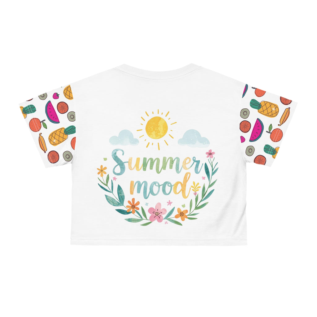 Summer Mood  Crop Top