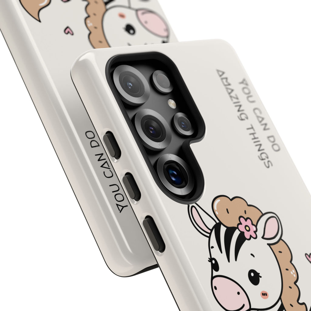 Ballerina tlf deksel zebra