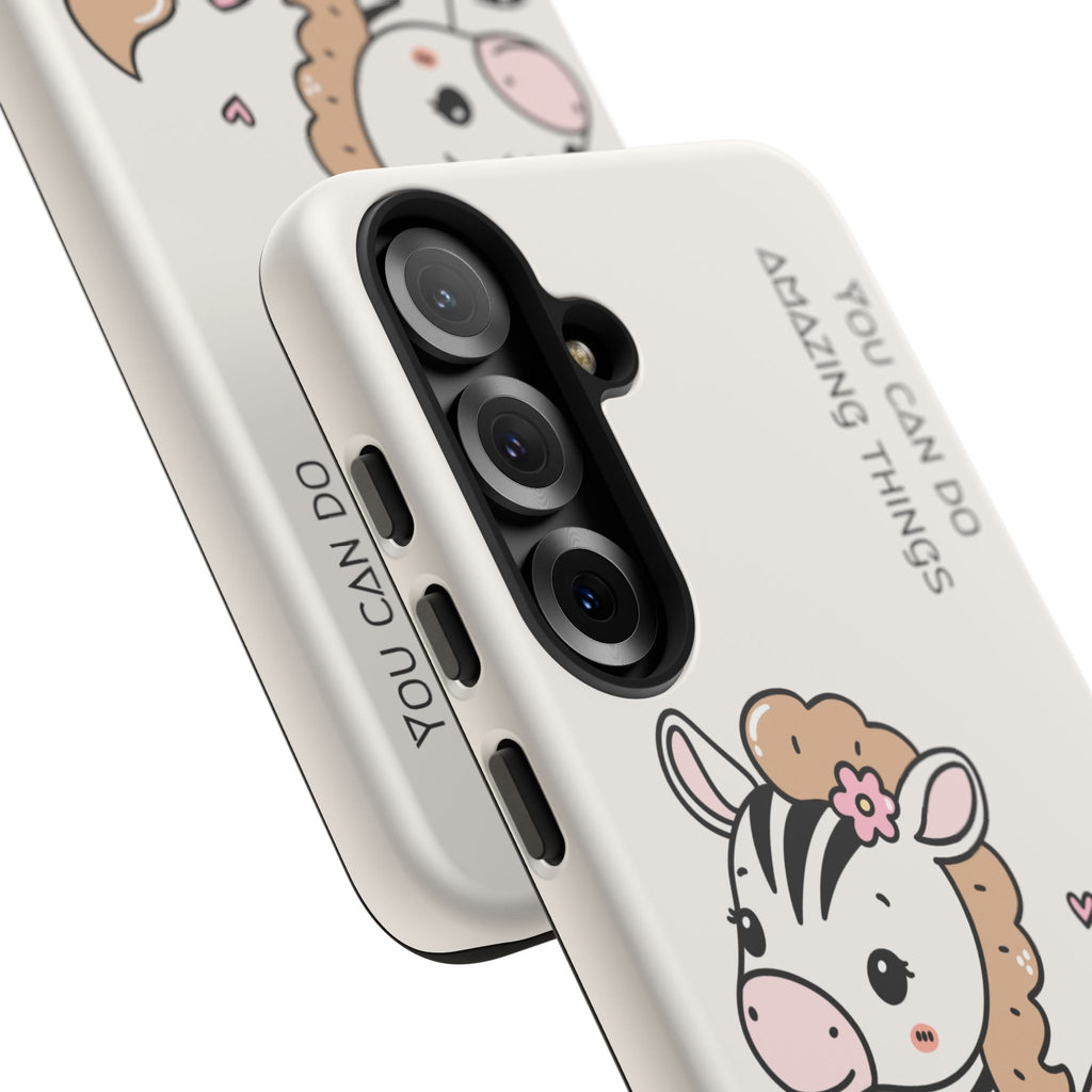 Ballerina tlf deksel zebra