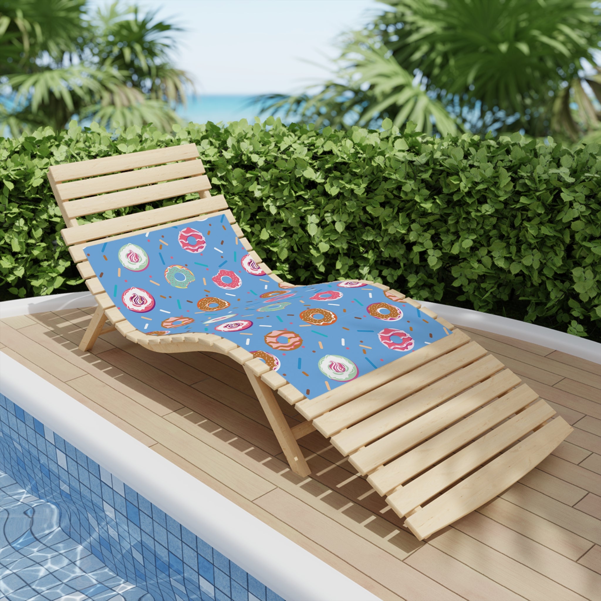 Summer mood donut badehåndkle