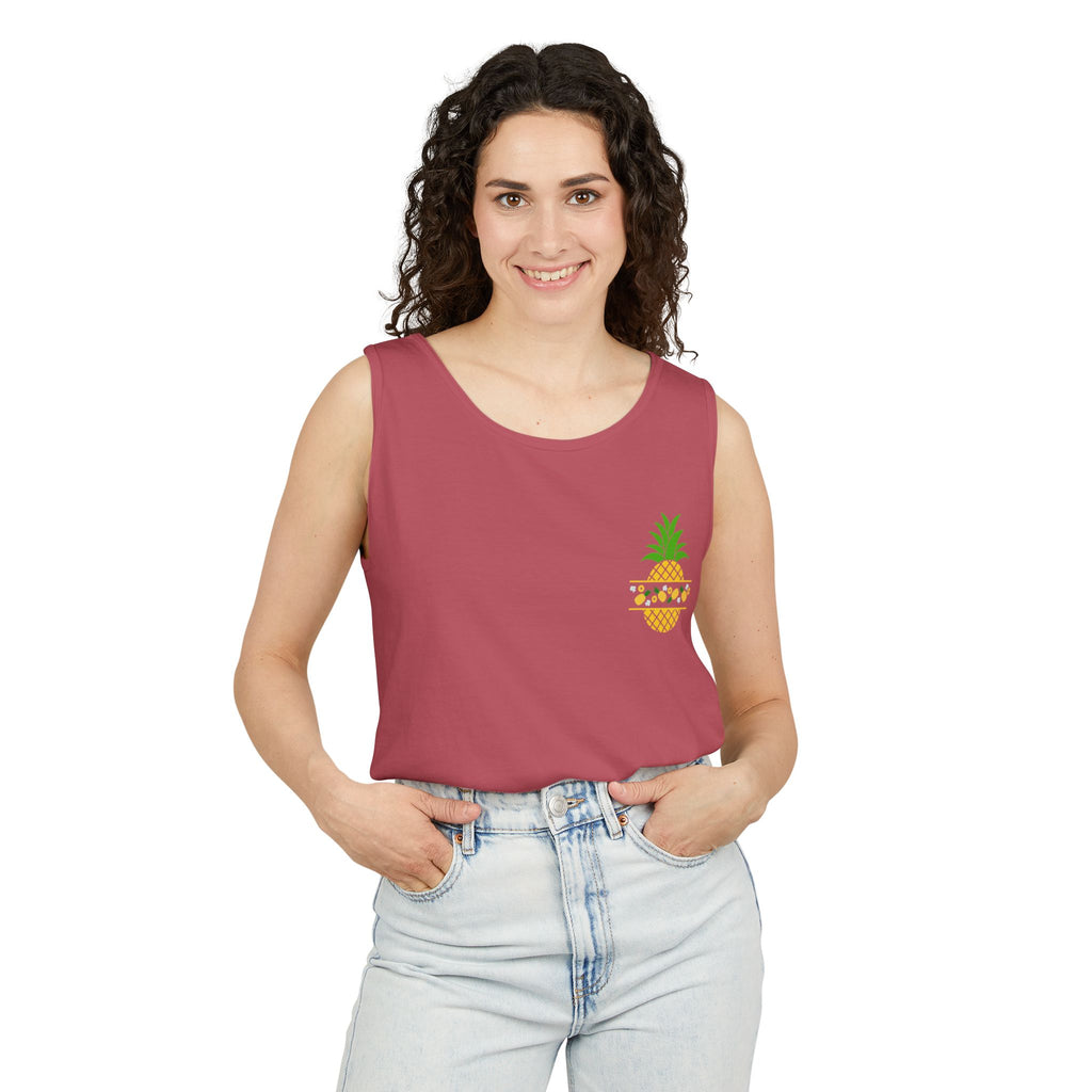 Summer Mood Tank Top ananas