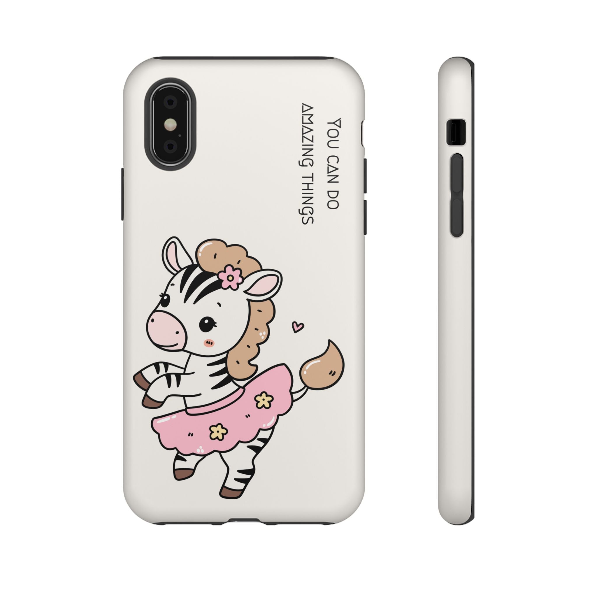 Ballerina tlf deksel zebra