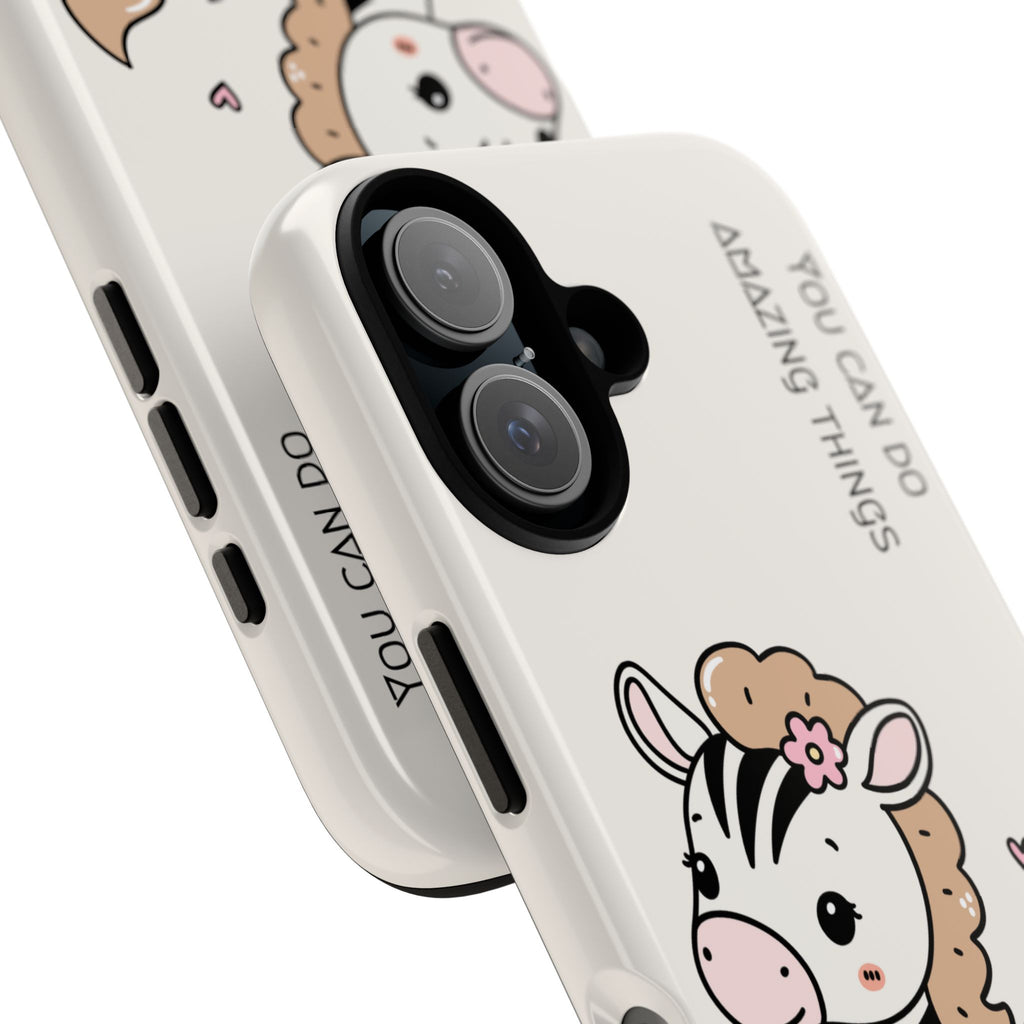 Ballerina tlf deksel zebra