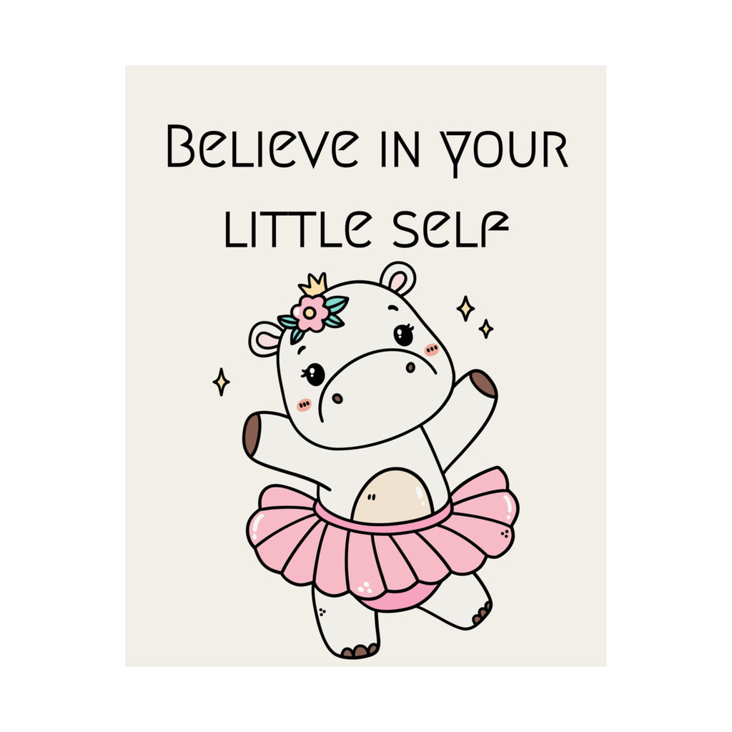 Ballerina Poster flodhest