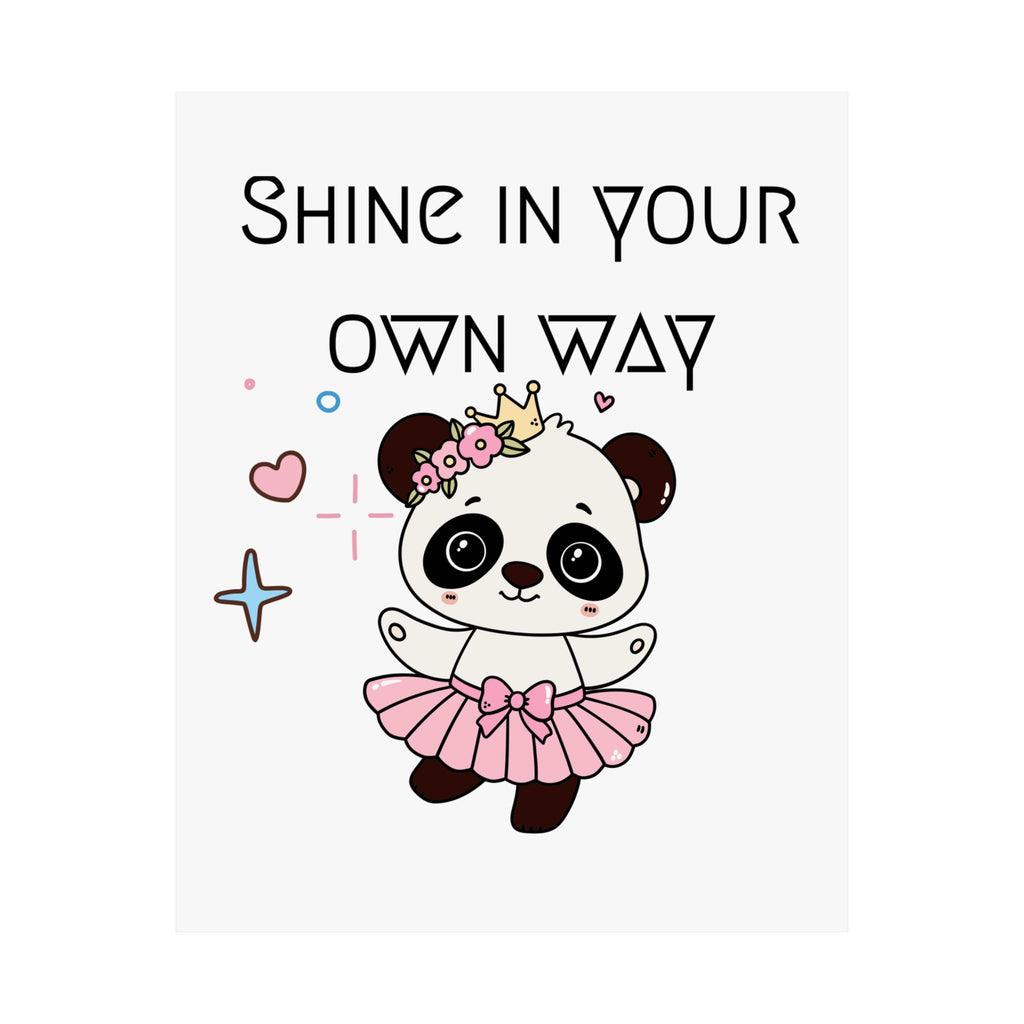 Ballerina poster panda