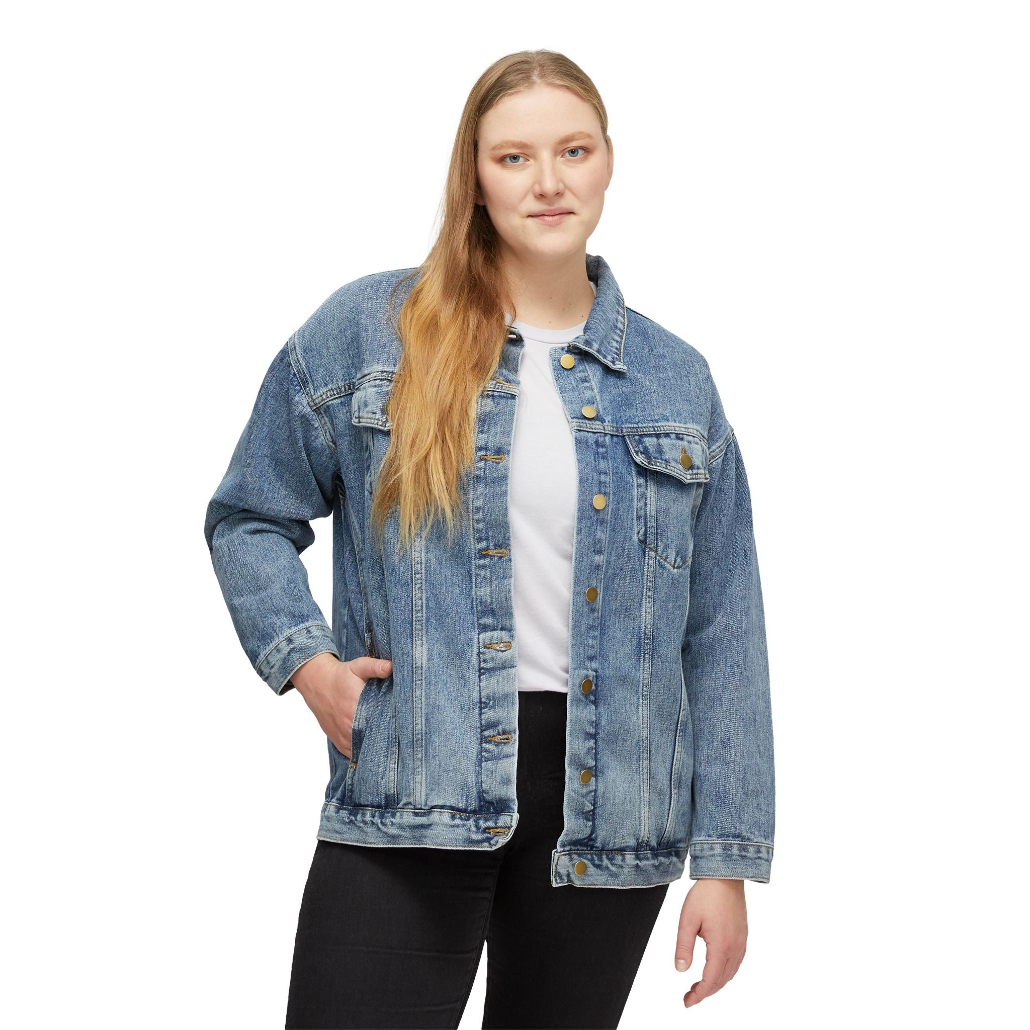 Dame Denim jakke