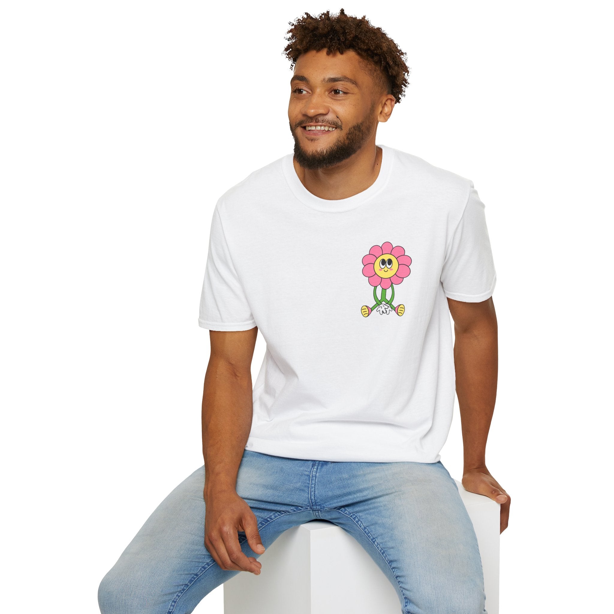 Blomster t-skjorte Unisex