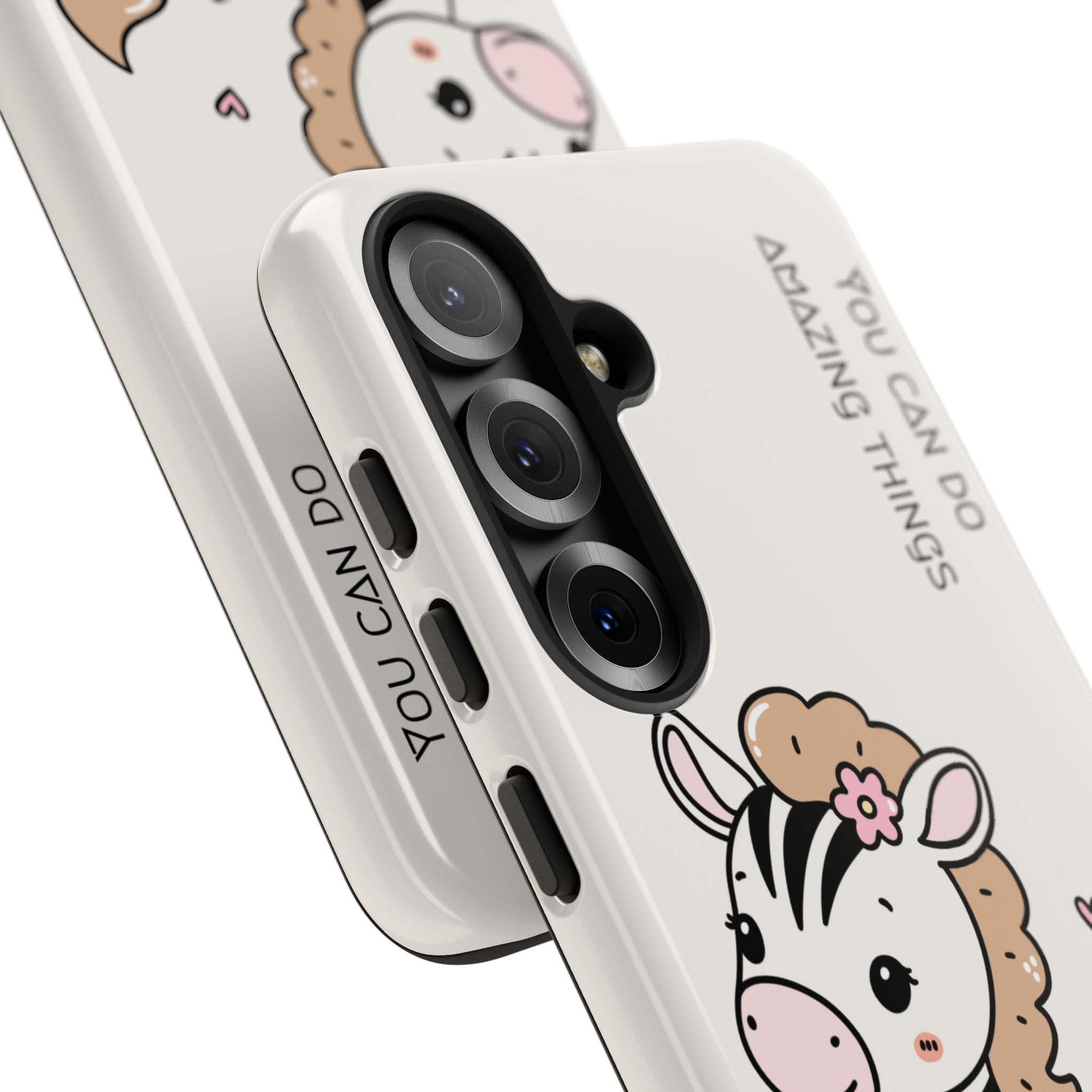 Ballerina tlf deksel zebra