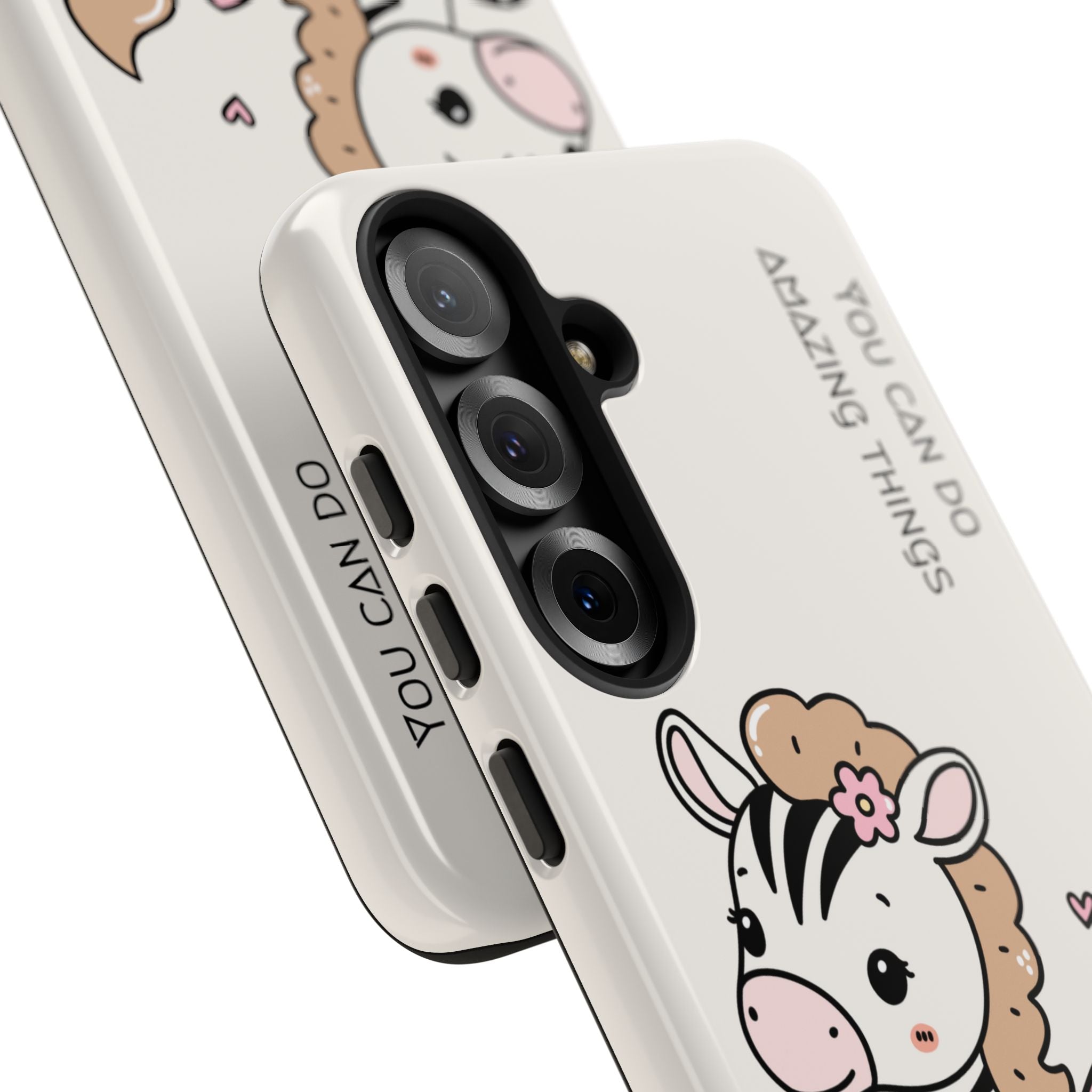 Ballerina tlf deksel zebra