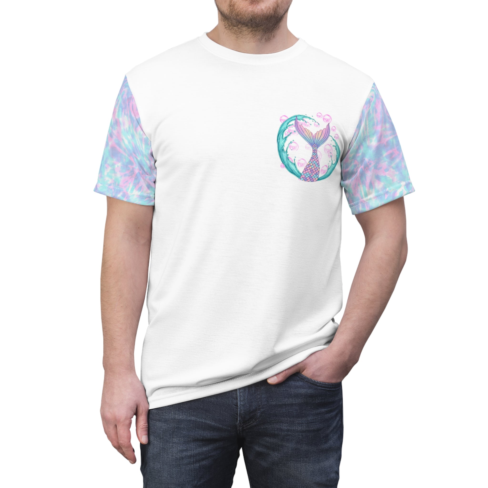 Summer mood mermaid t-skjorte unisex