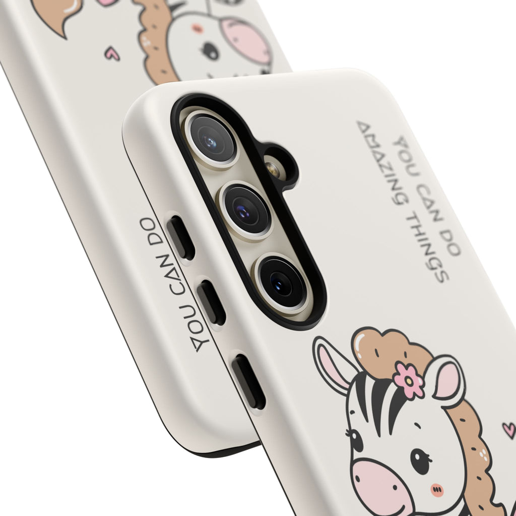 Ballerina tlf deksel zebra