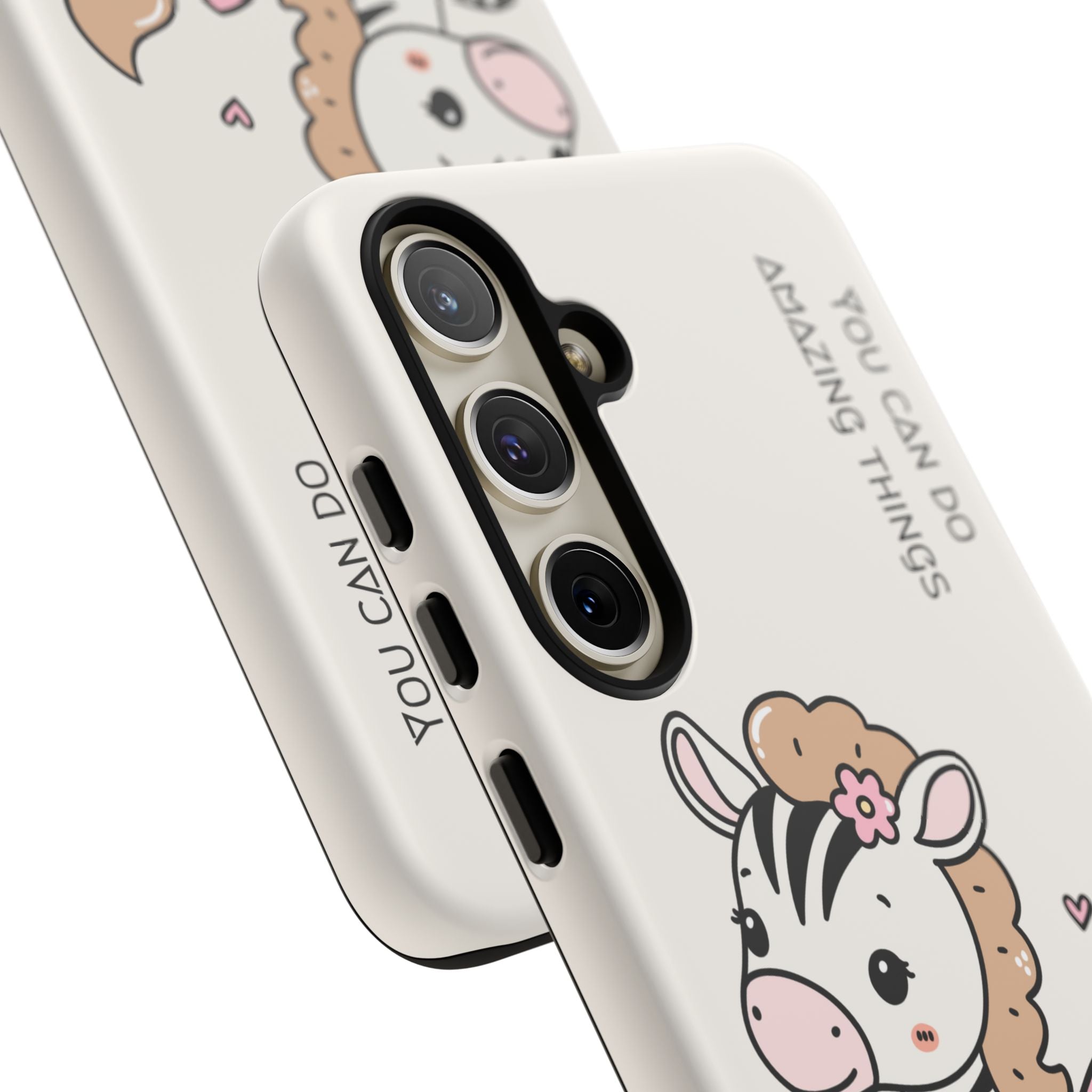 Ballerina tlf deksel zebra