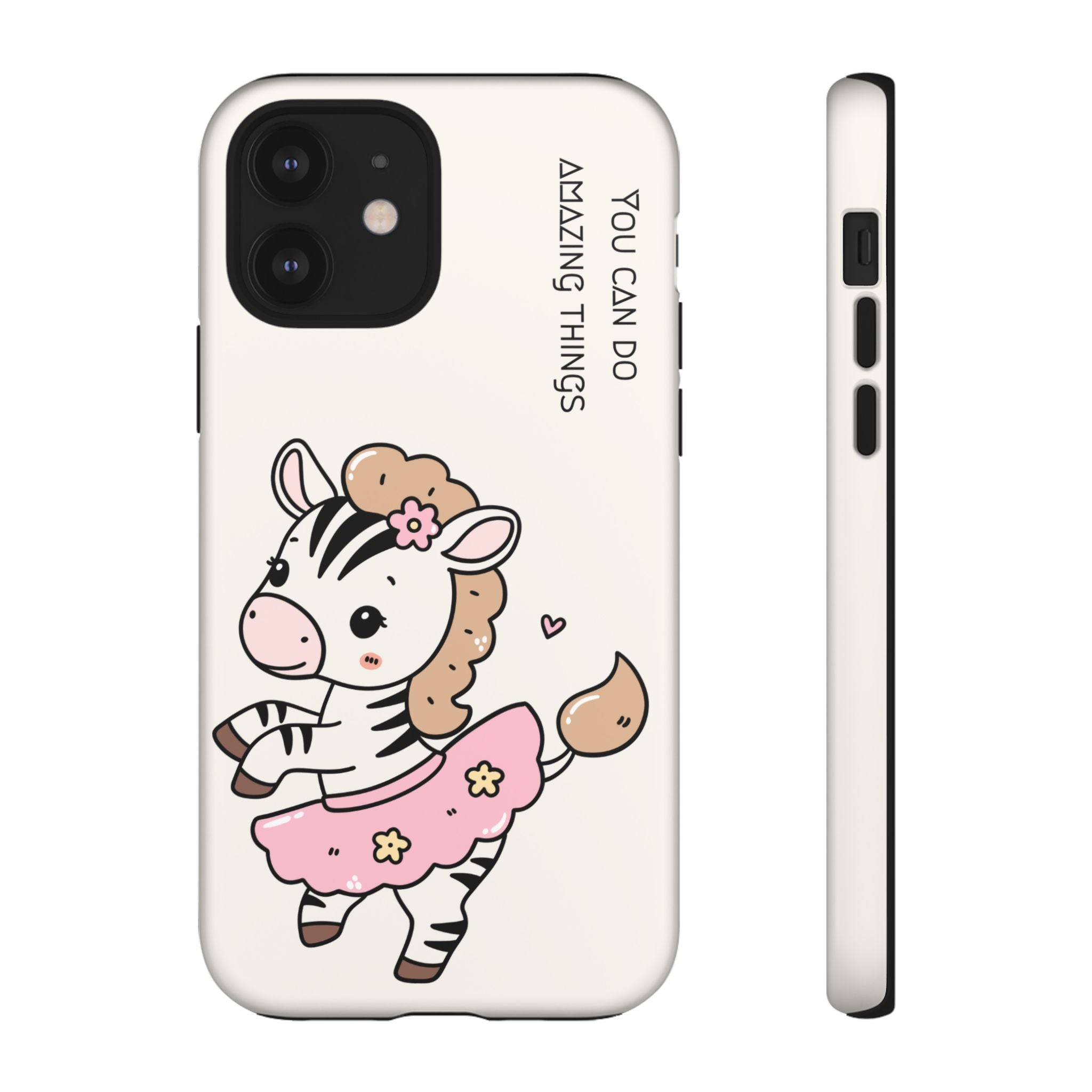 Ballerina tlf deksel zebra