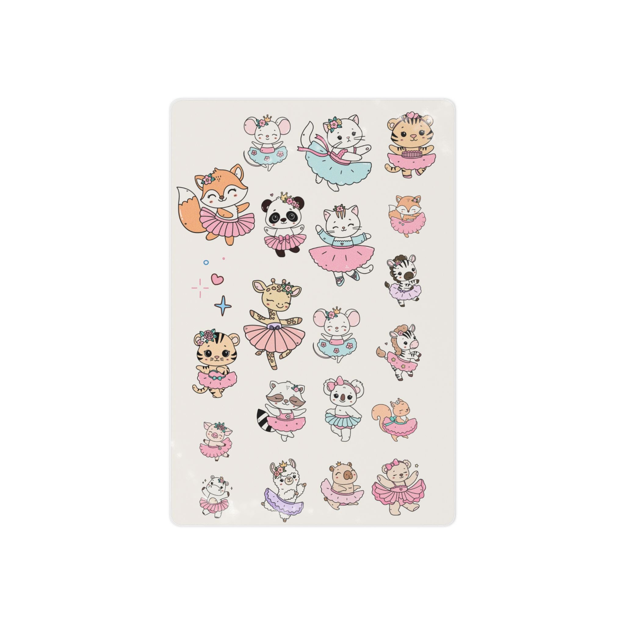 Midlertidig tatovering ballerina dyr