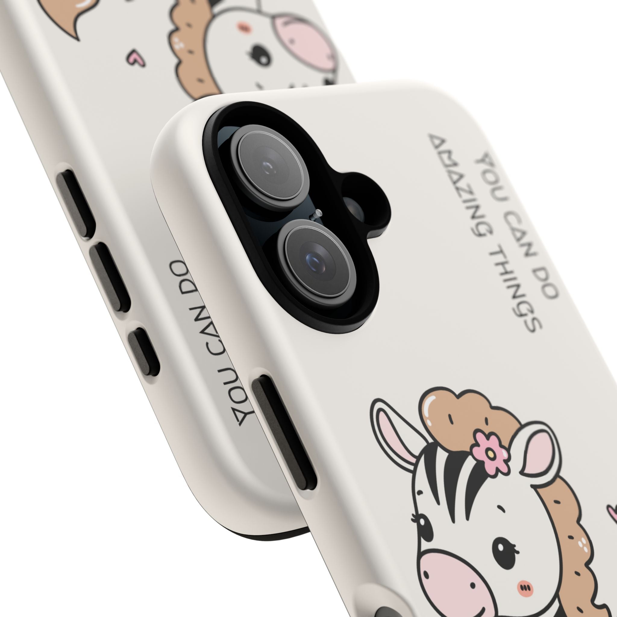 Ballerina tlf deksel zebra