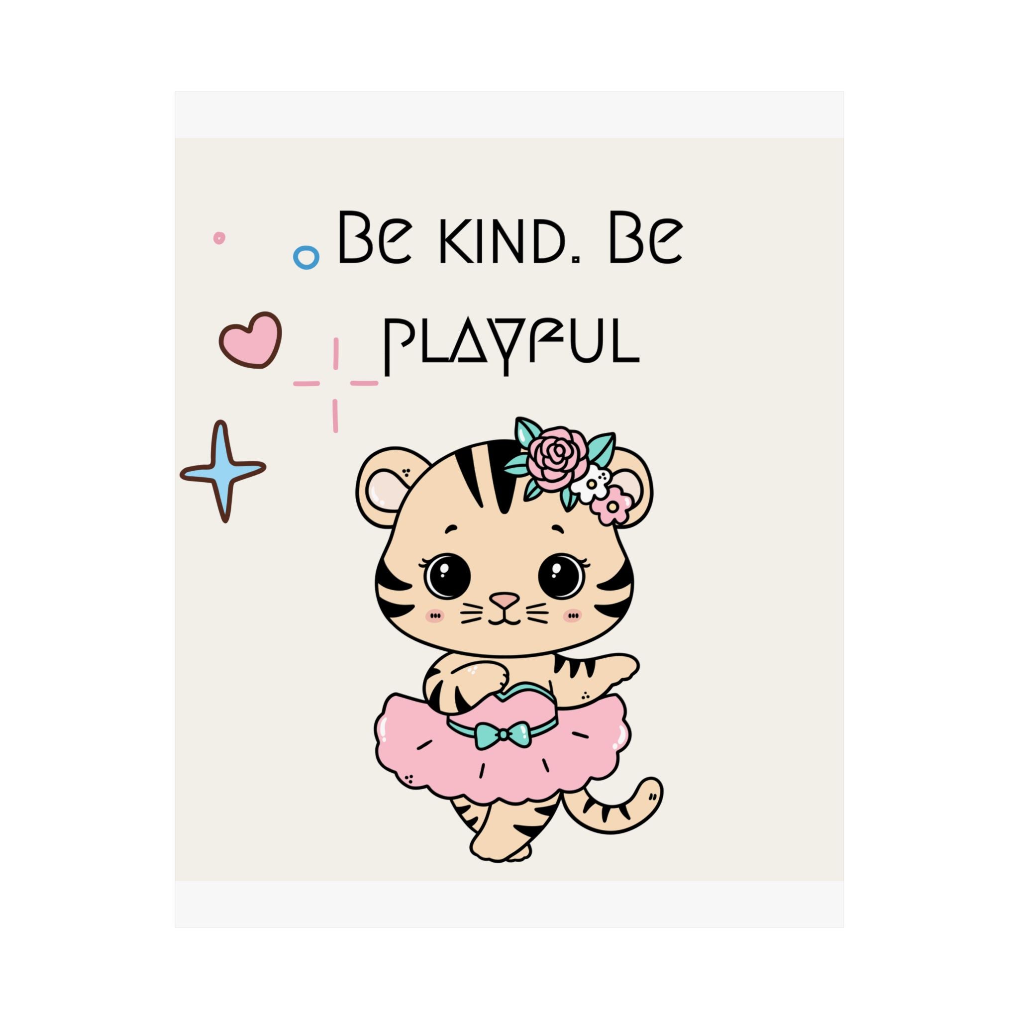 Ballerina Poster tiger