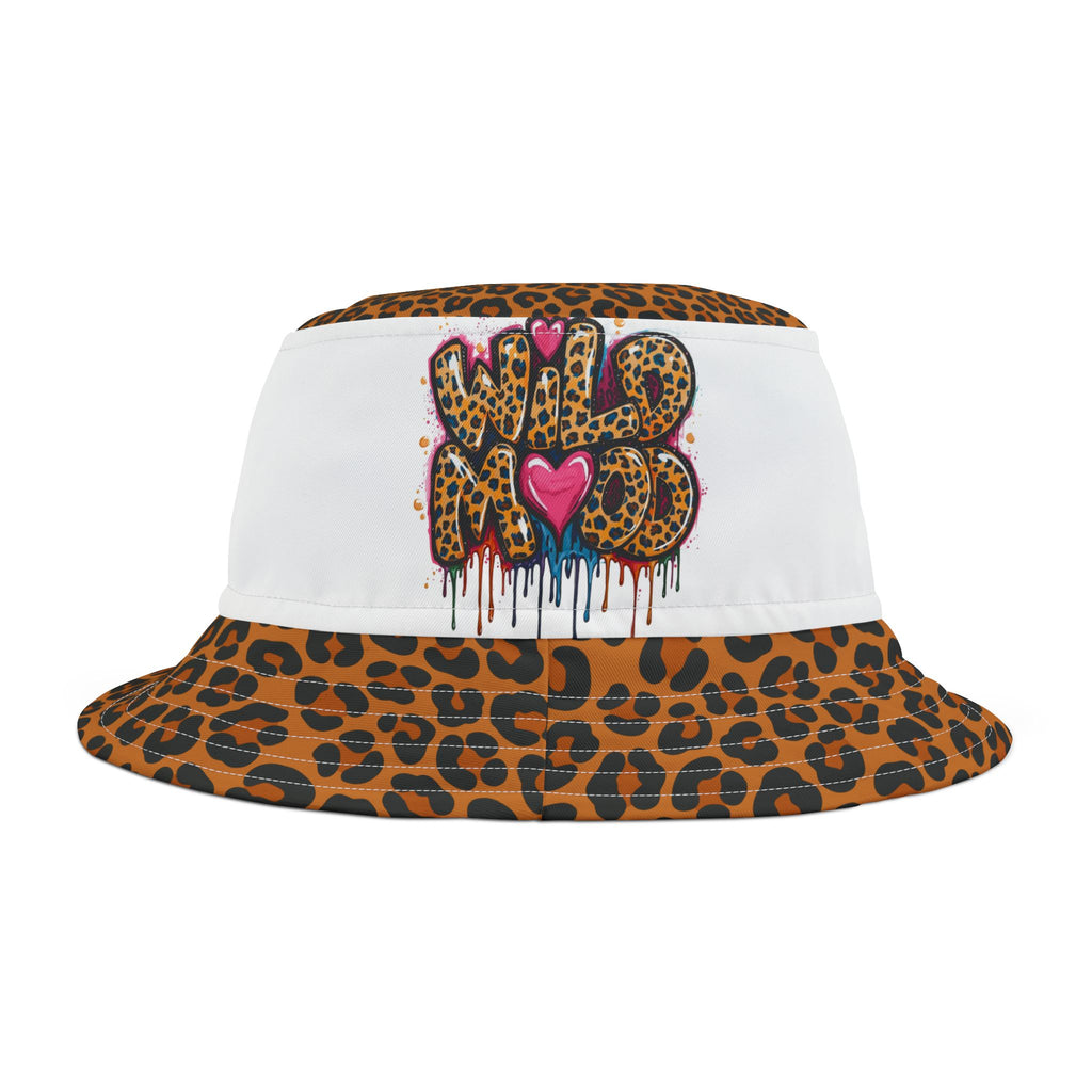 Wild mood bucket hatt leopard