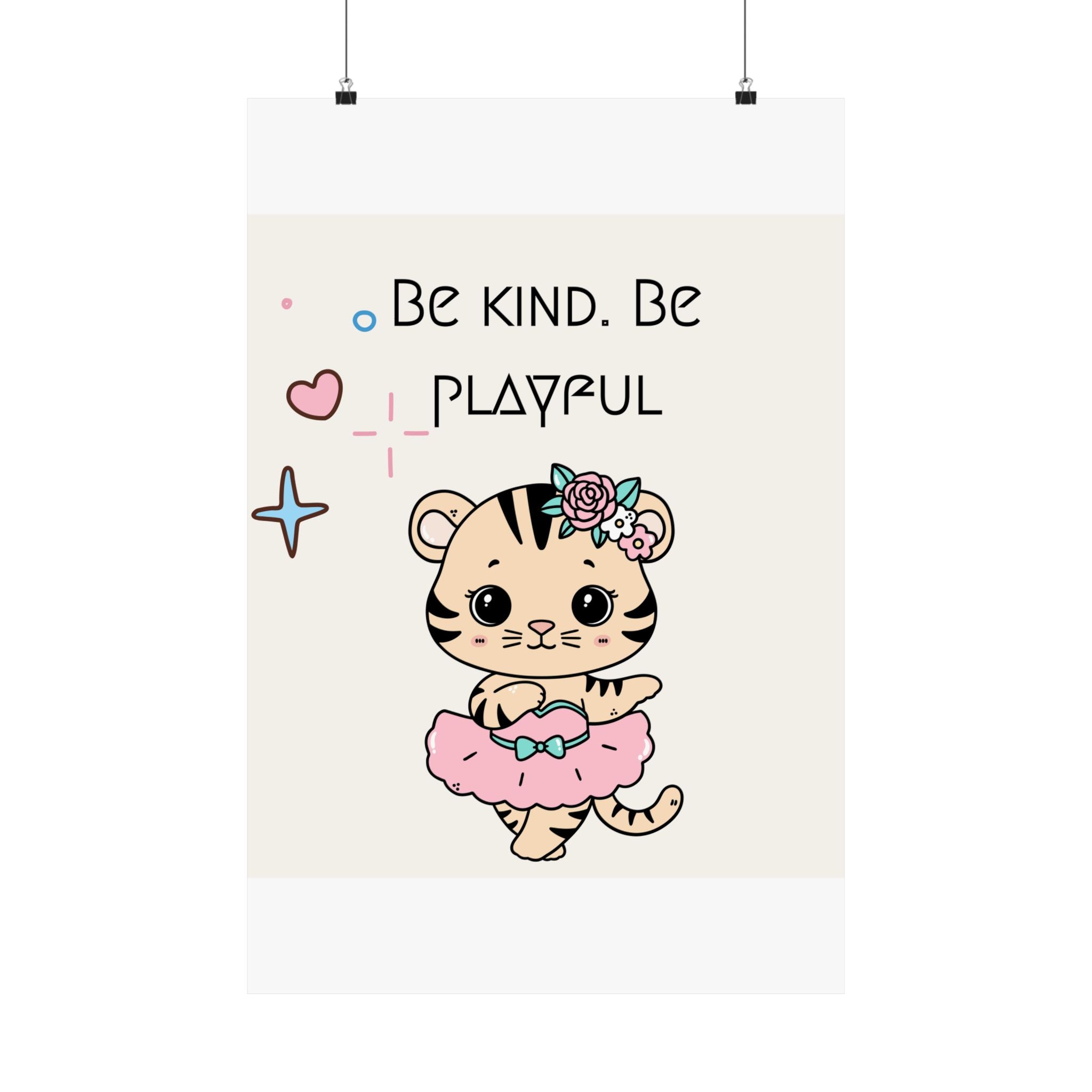 Ballerina Poster tiger