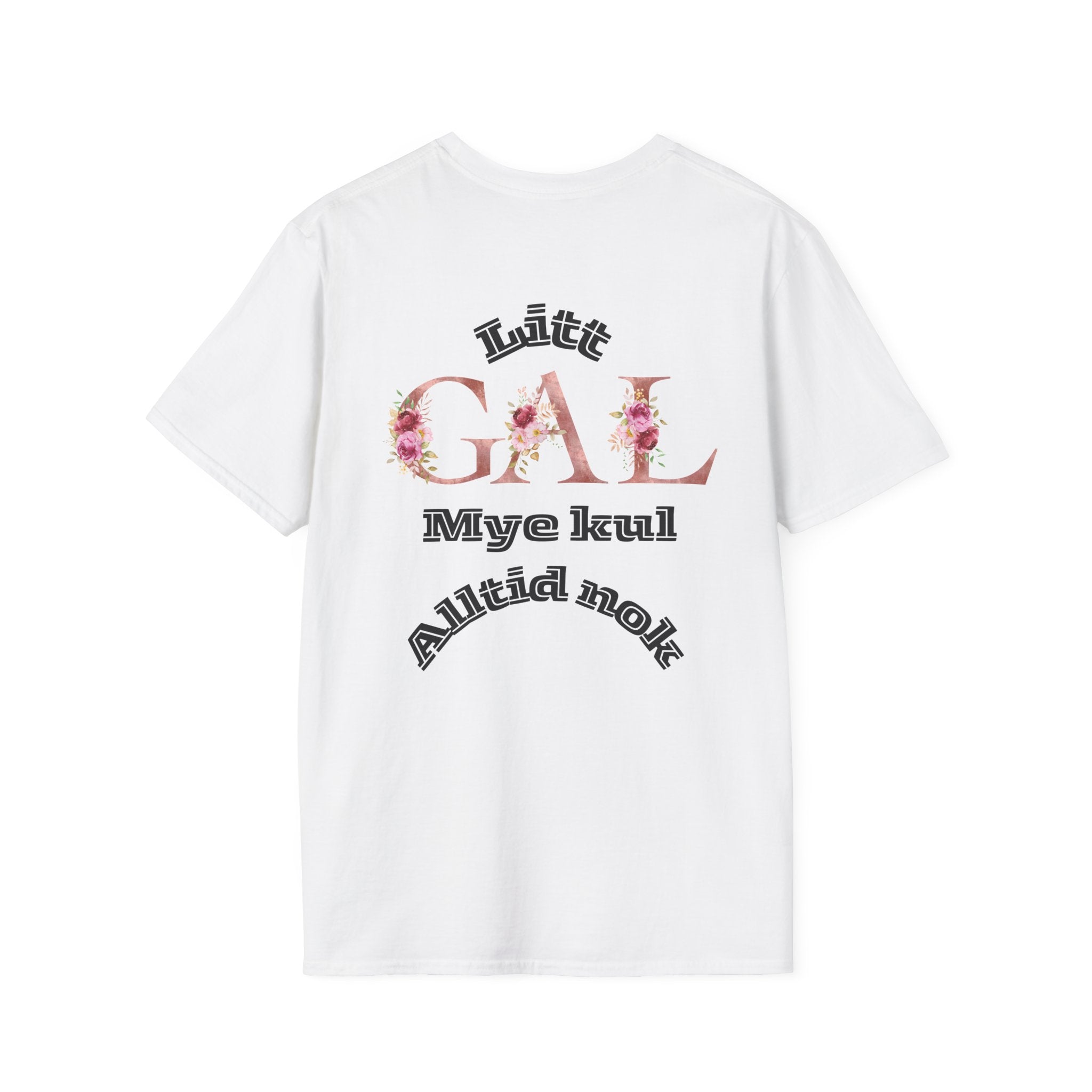 Blomster t-skjorte Unisex