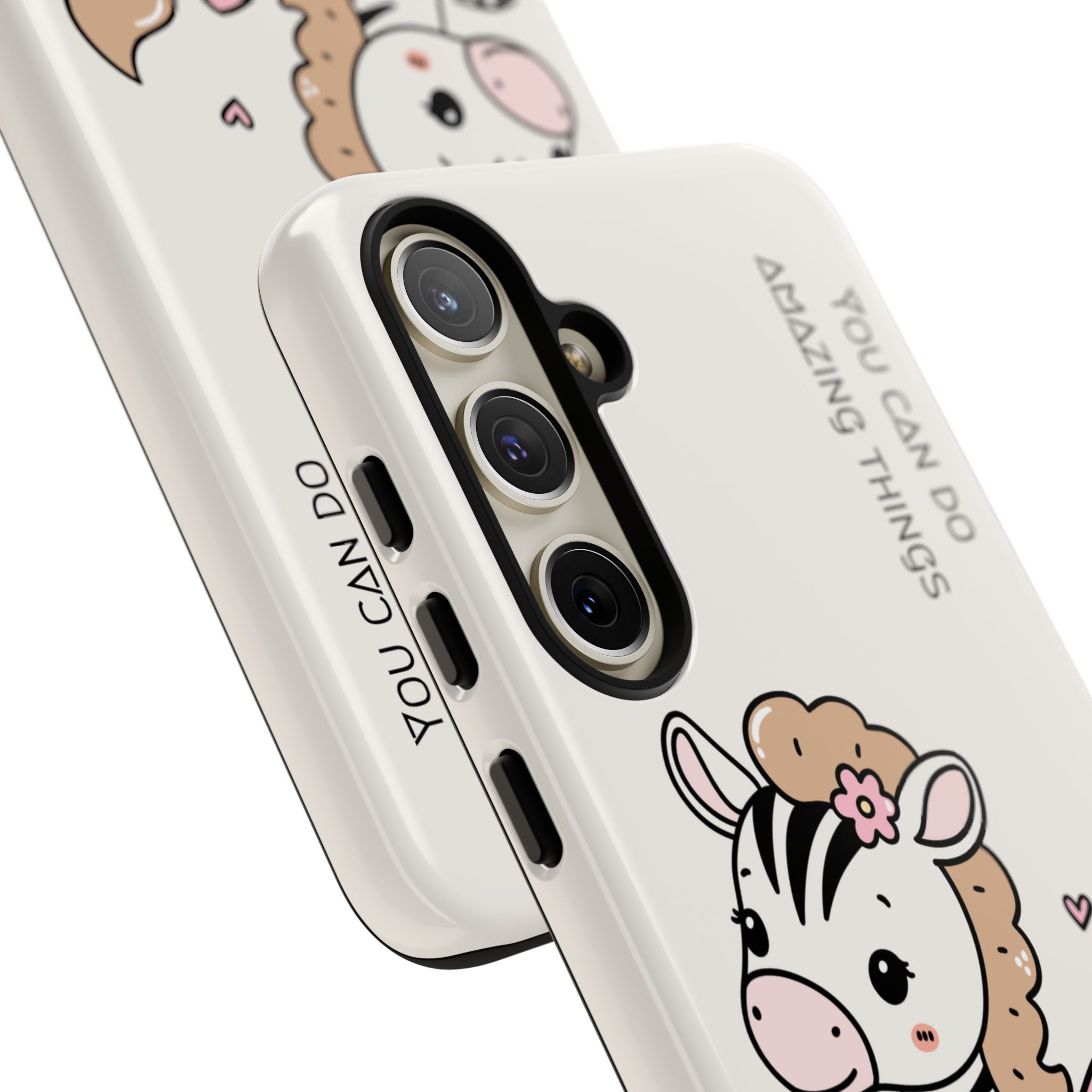 Ballerina tlf deksel zebra