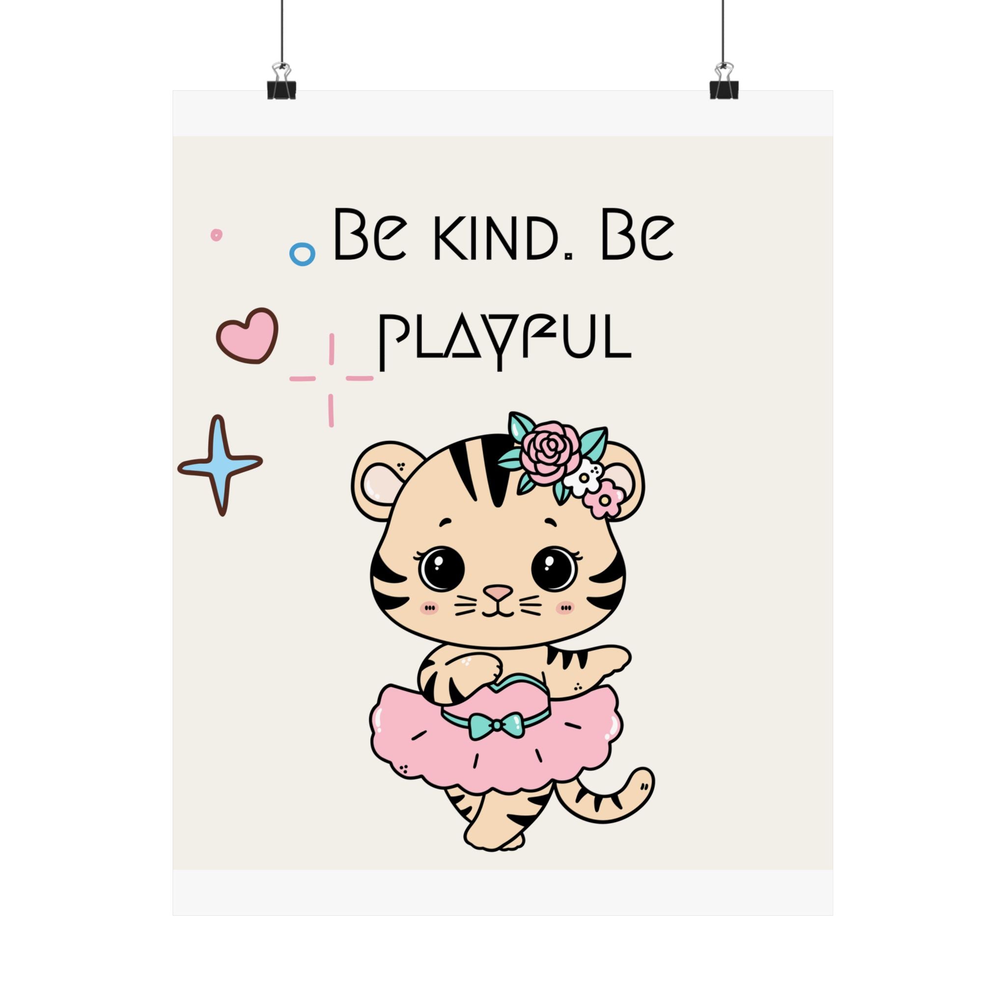 Ballerina Poster tiger