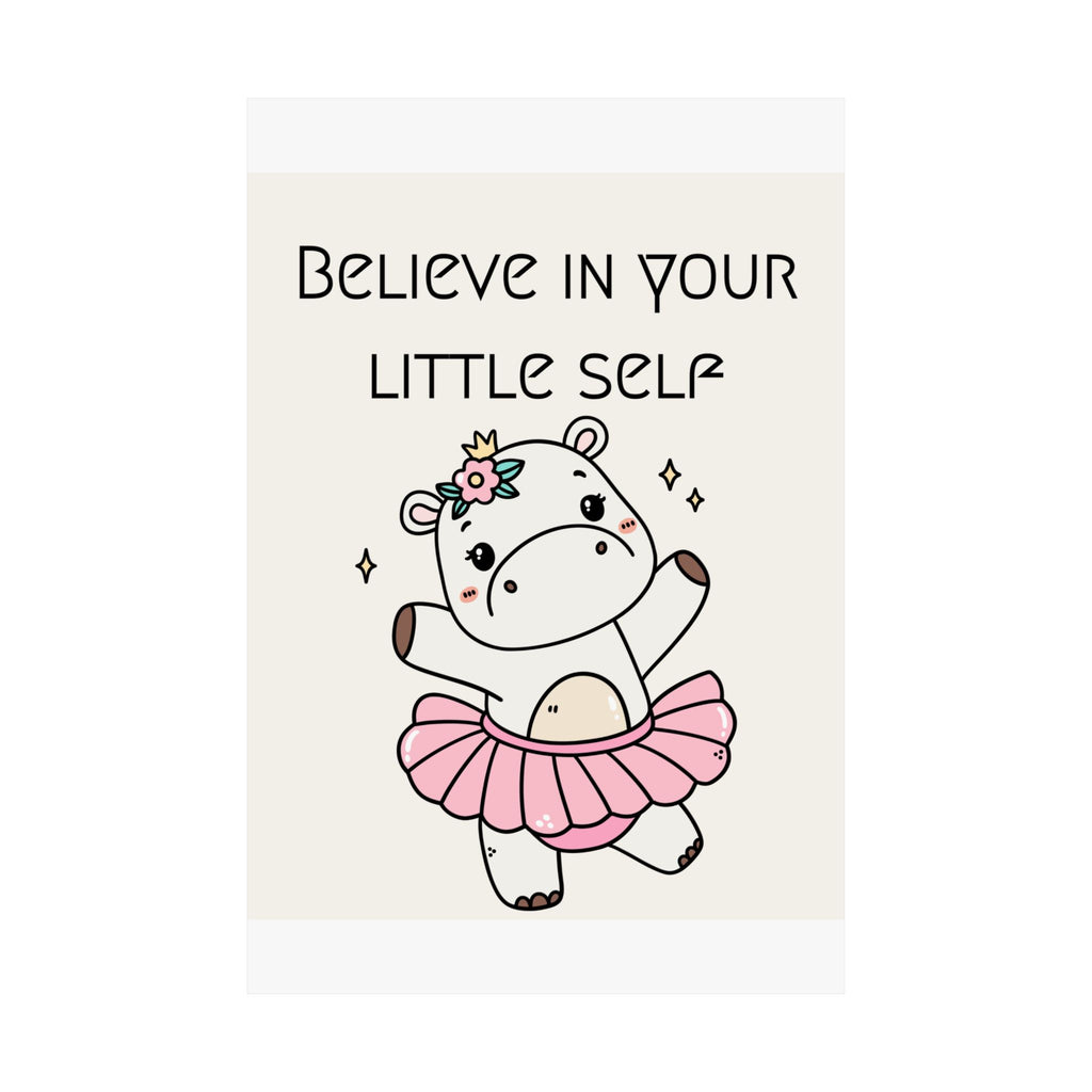 Ballerina Poster flodhest