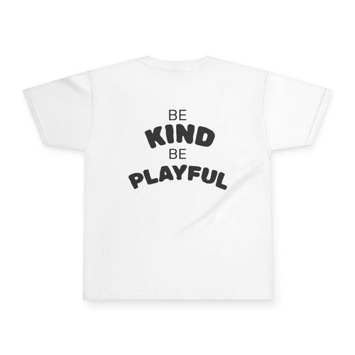 Ballerina barne t-skjorte med skrift på ryggen