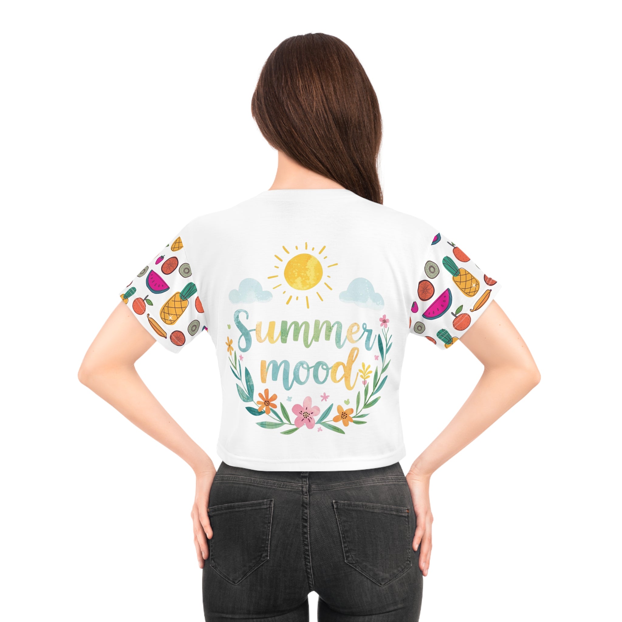 Summer Mood  Crop Top