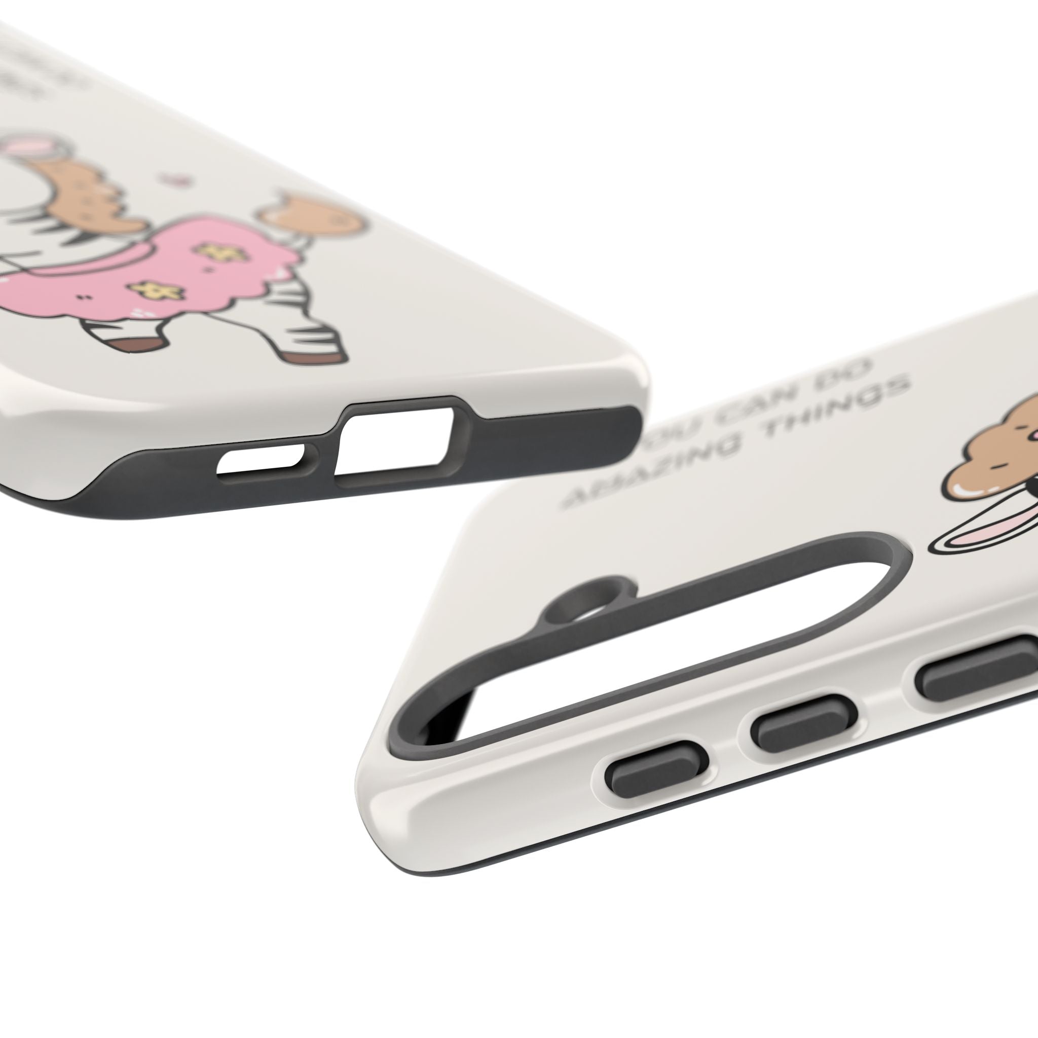 Ballerina tlf deksel zebra