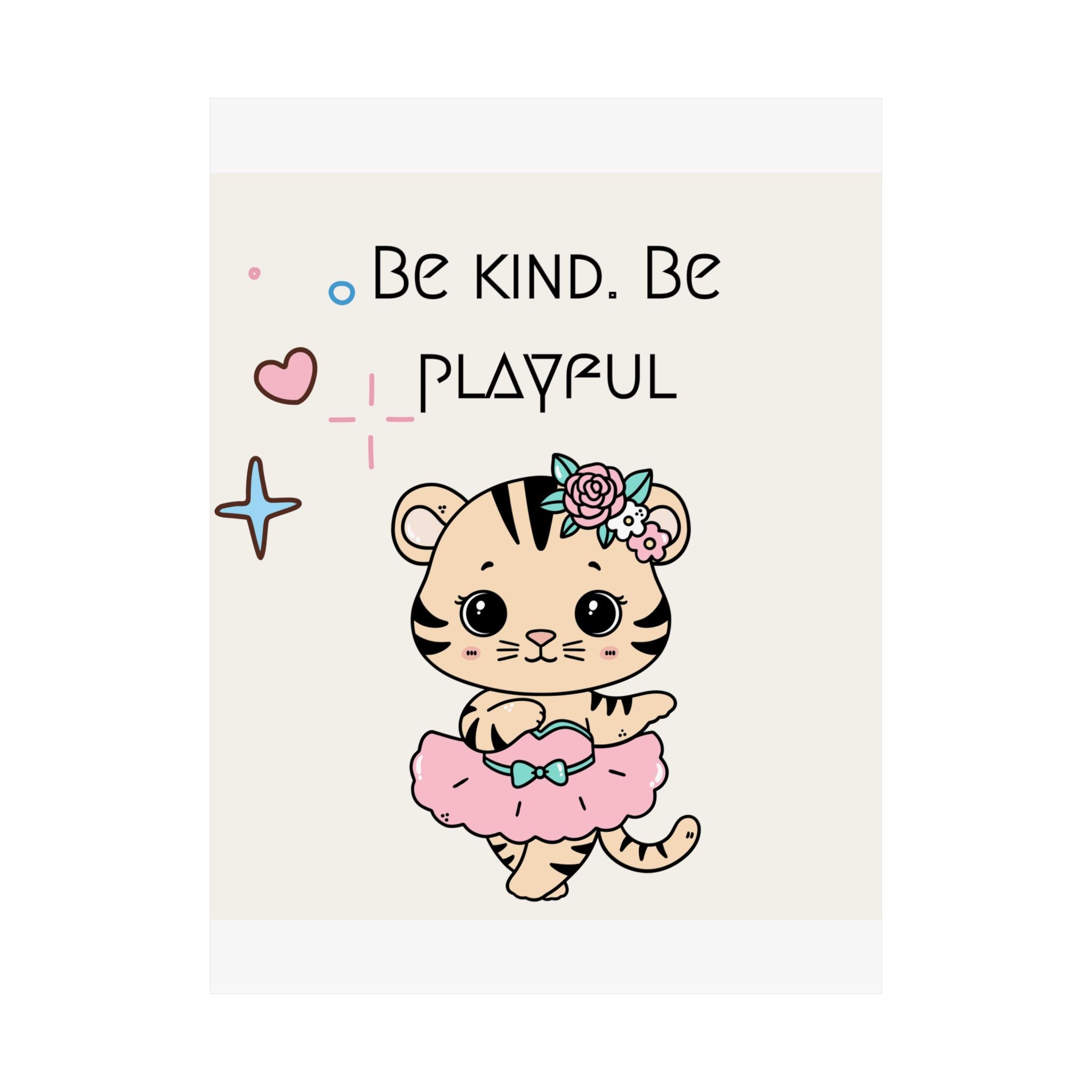 Ballerina Poster tiger