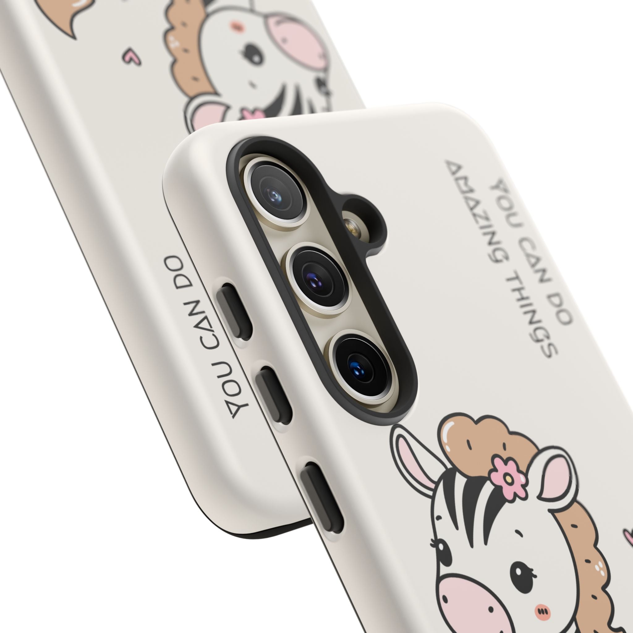 Ballerina tlf deksel zebra