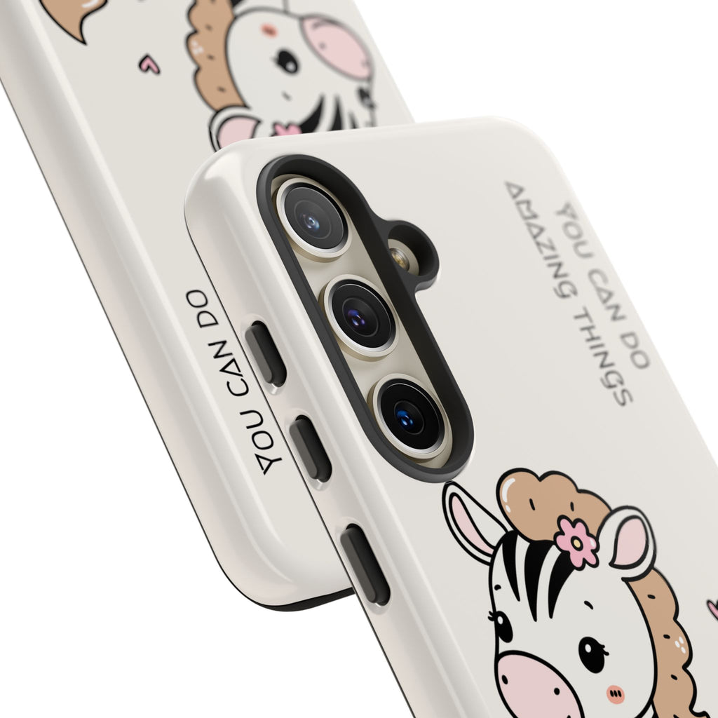 Ballerina tlf deksel zebra