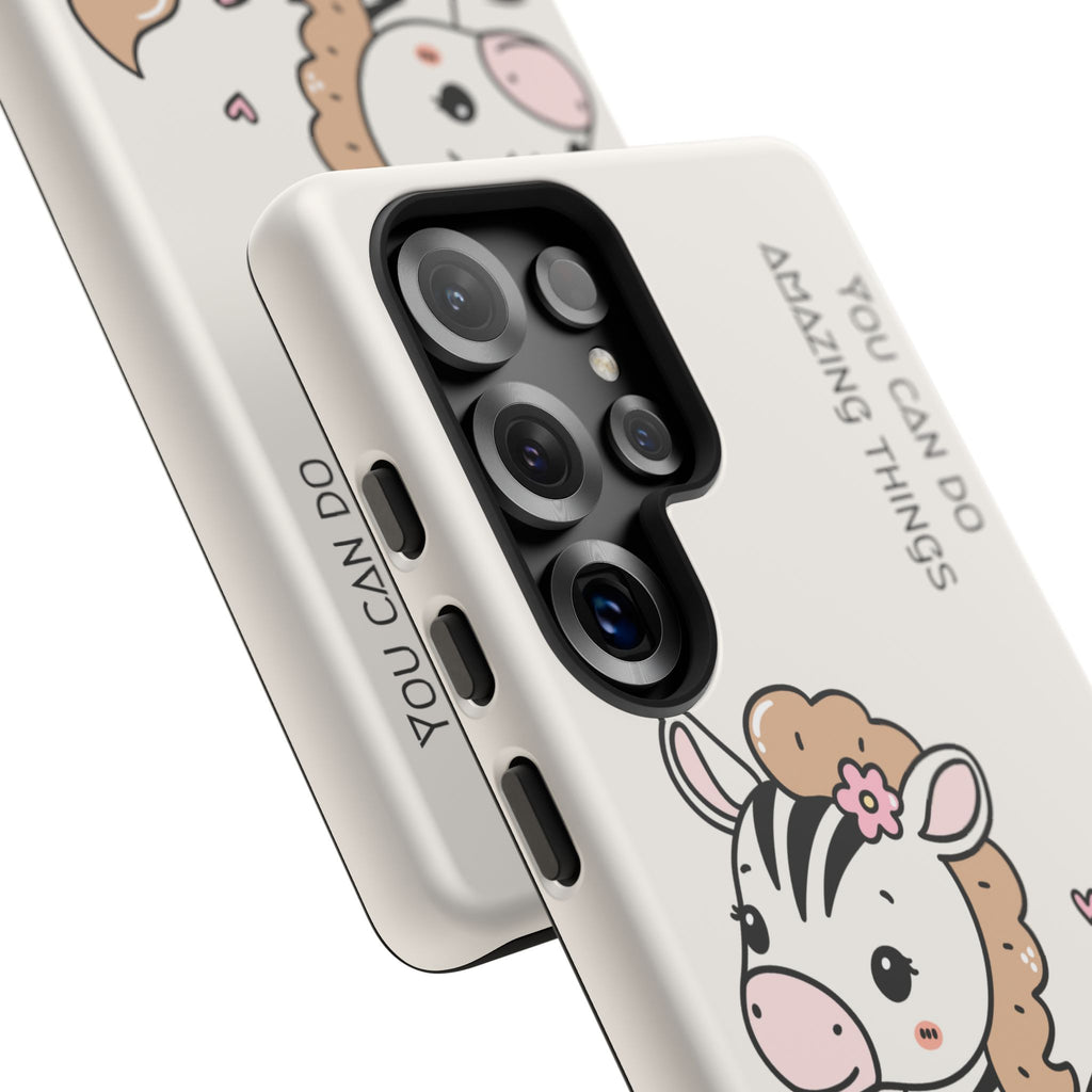 Ballerina tlf deksel zebra