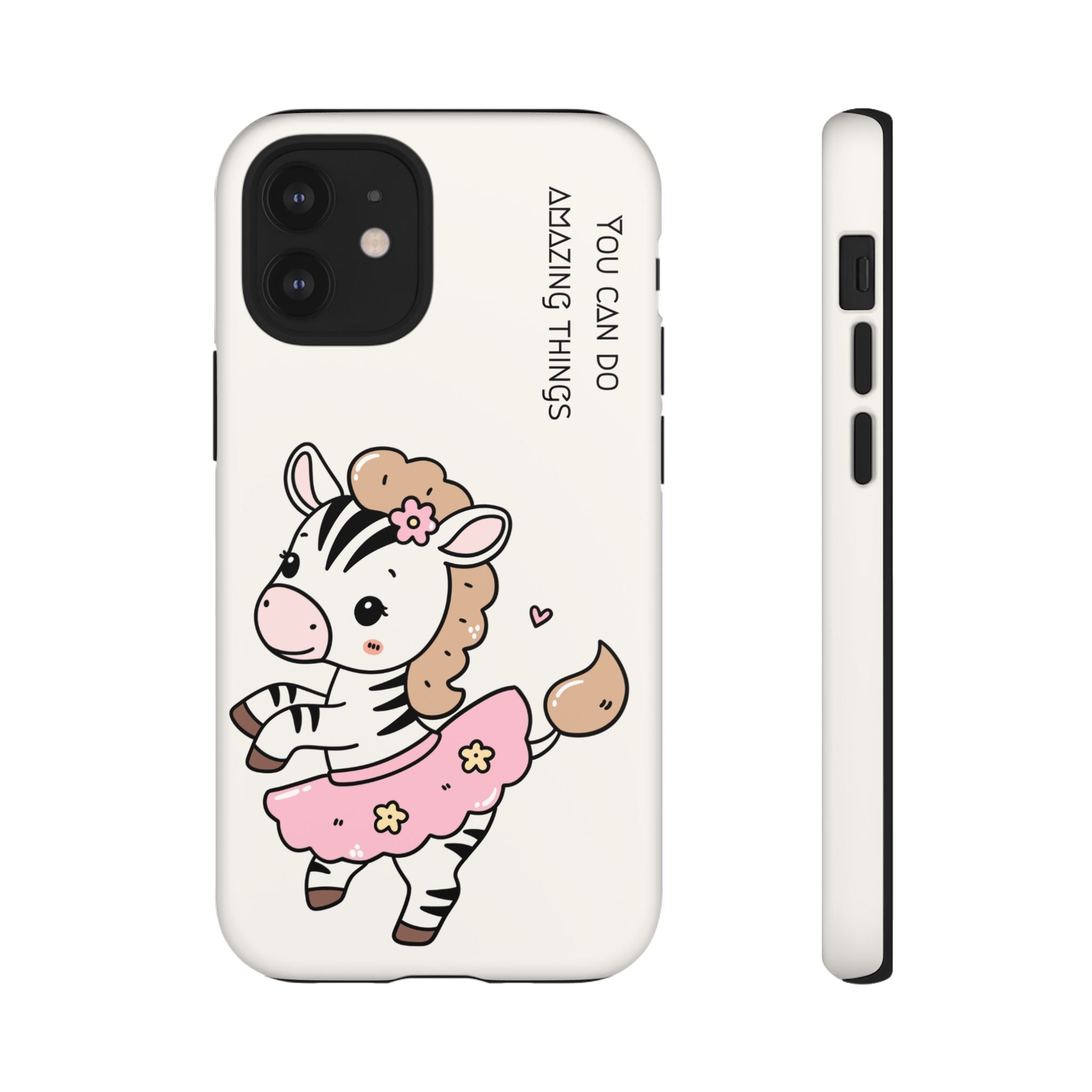 Ballerina tlf deksel zebra