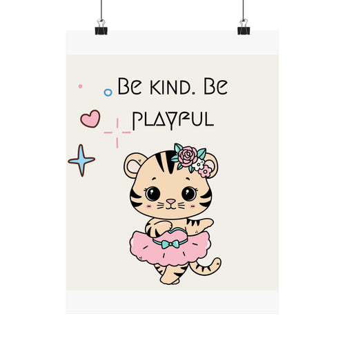 Ballerina Poster tiger