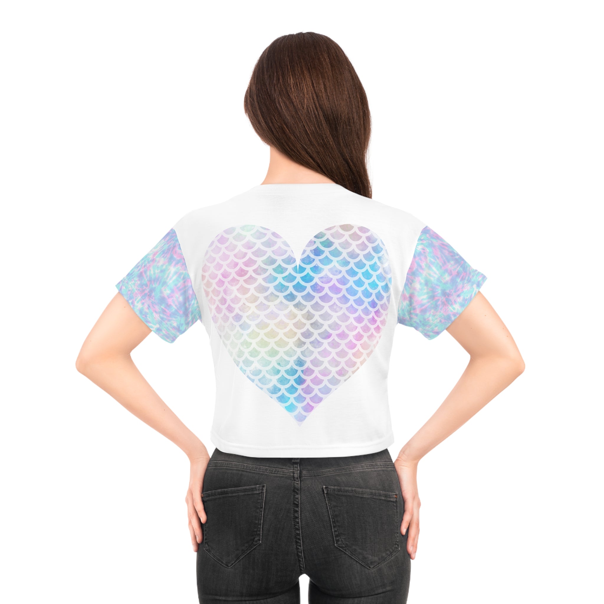 Summer mood havfrue crop top