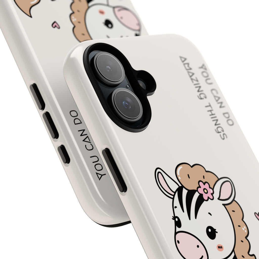 Ballerina tlf deksel zebra