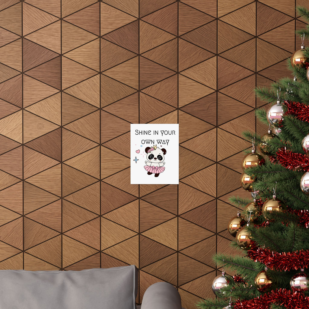 Ballerina poster panda