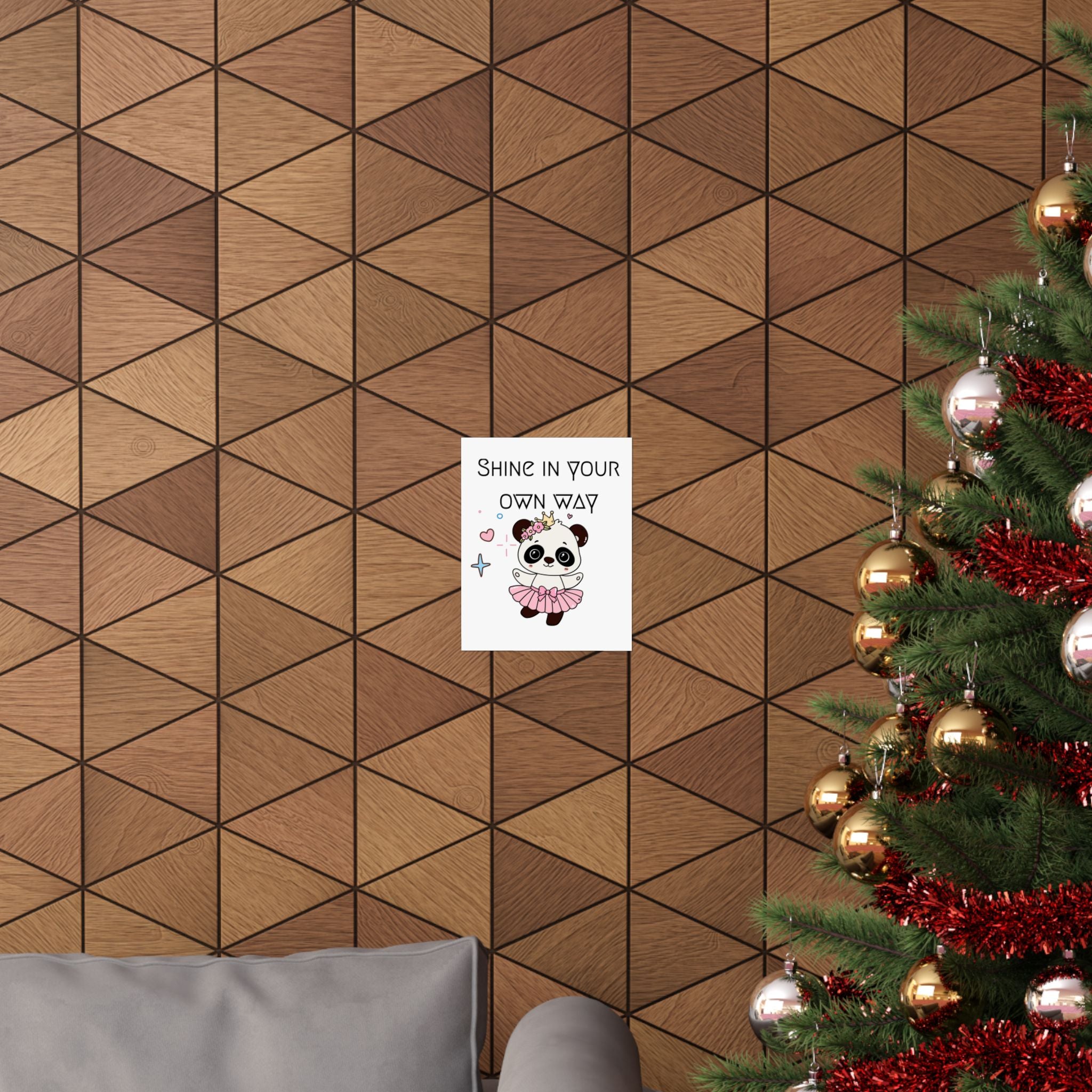 Ballerina poster panda