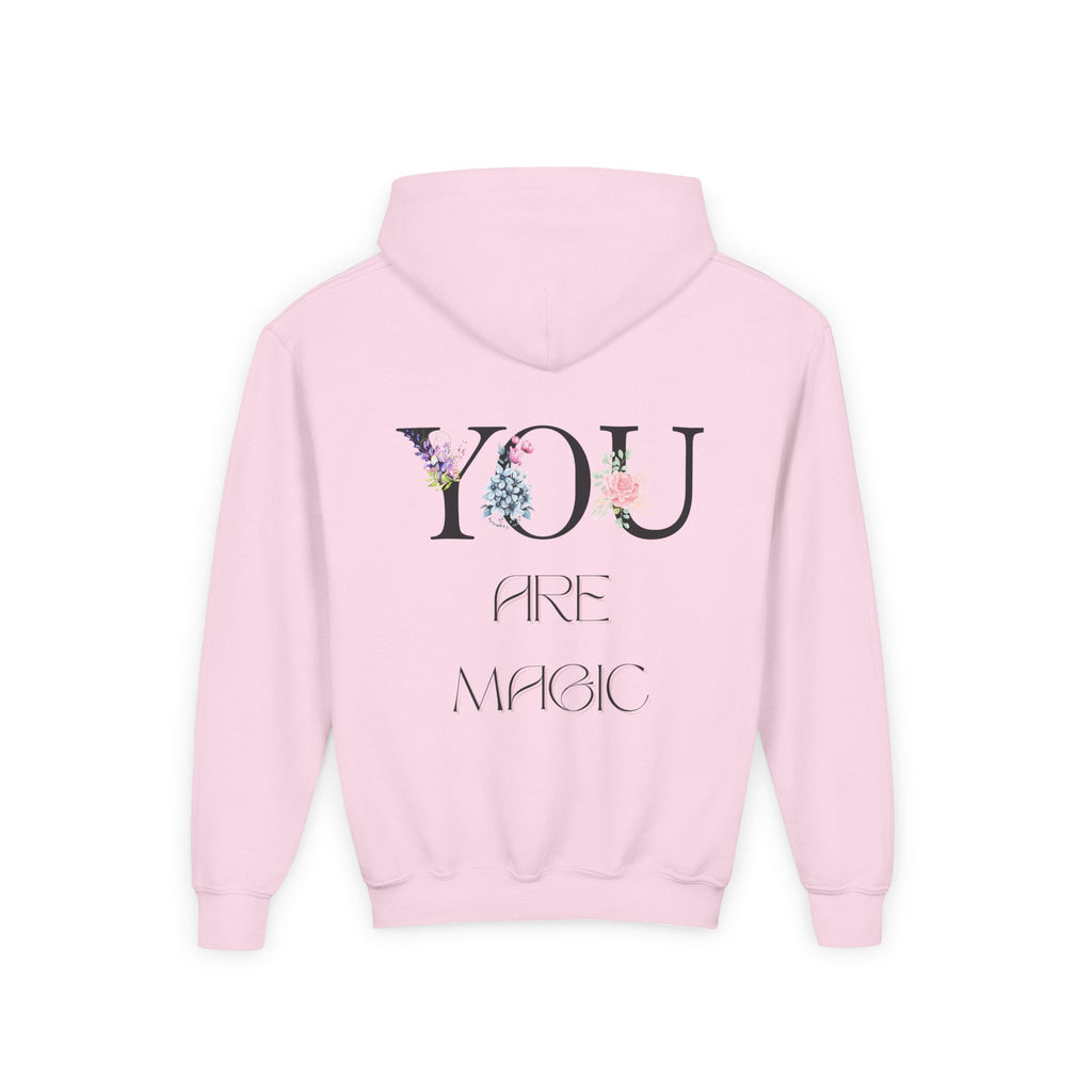 Ballerina hettegenser med panda og skrift