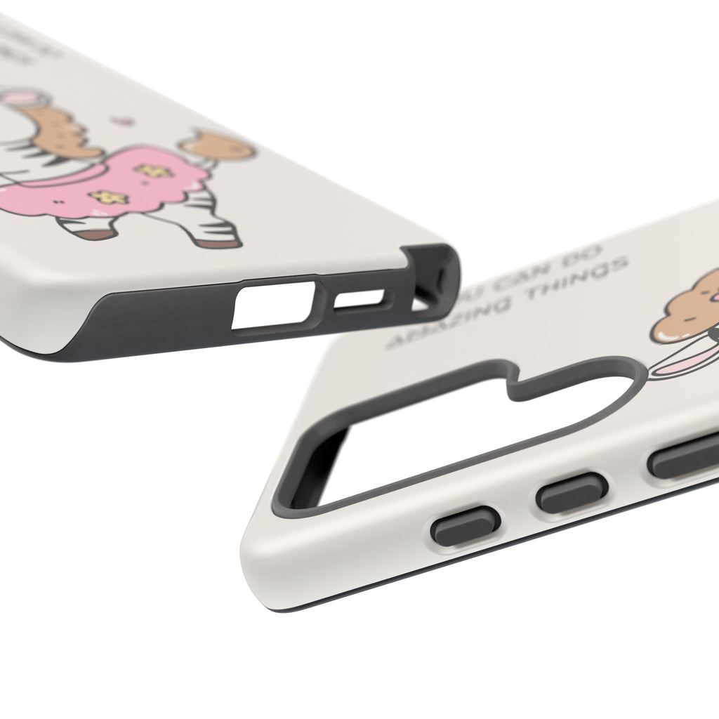 Ballerina tlf deksel zebra